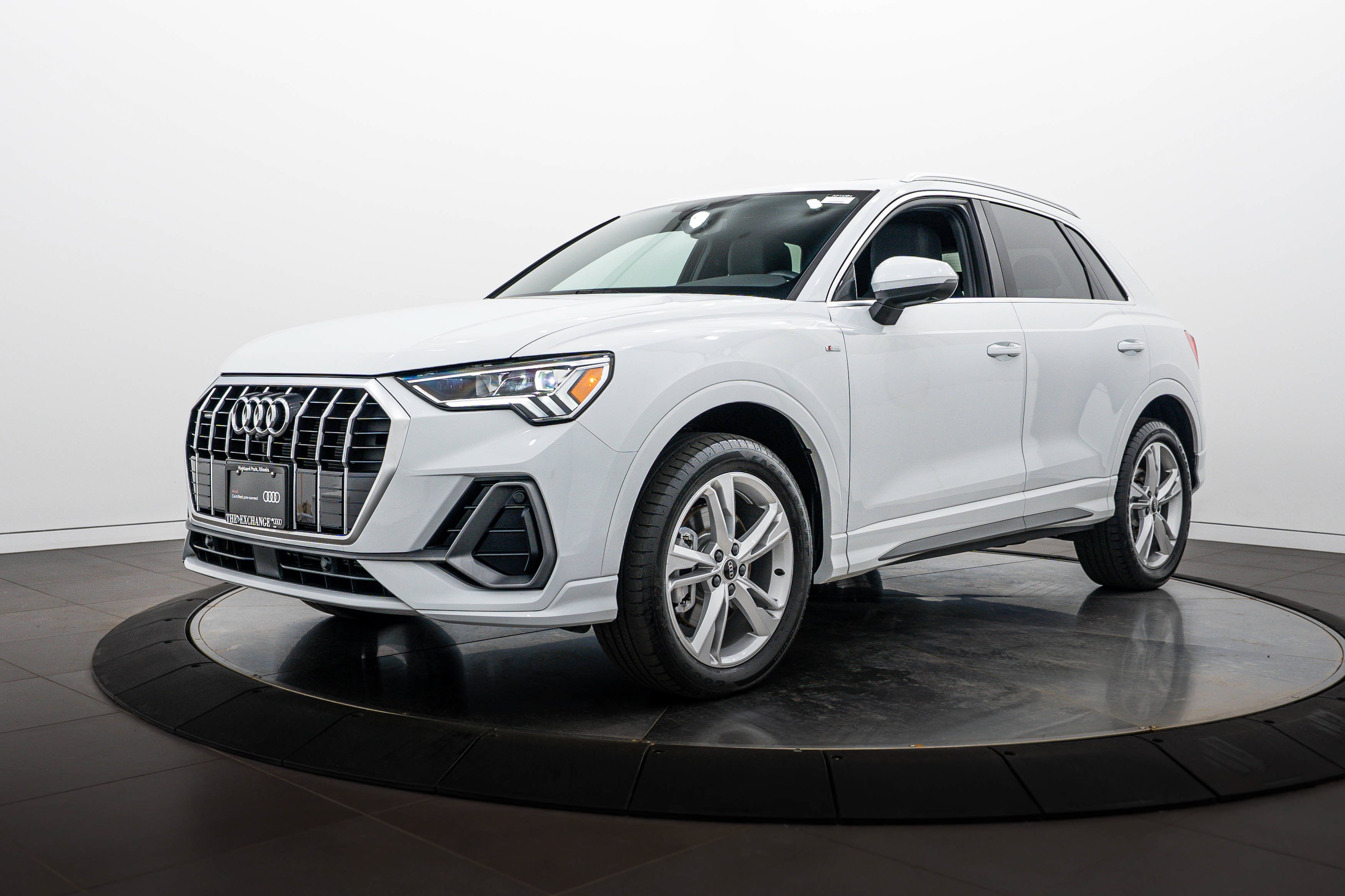 Certified Used 2023 Glacier White Metallic Audi S line Premium Plus image 7