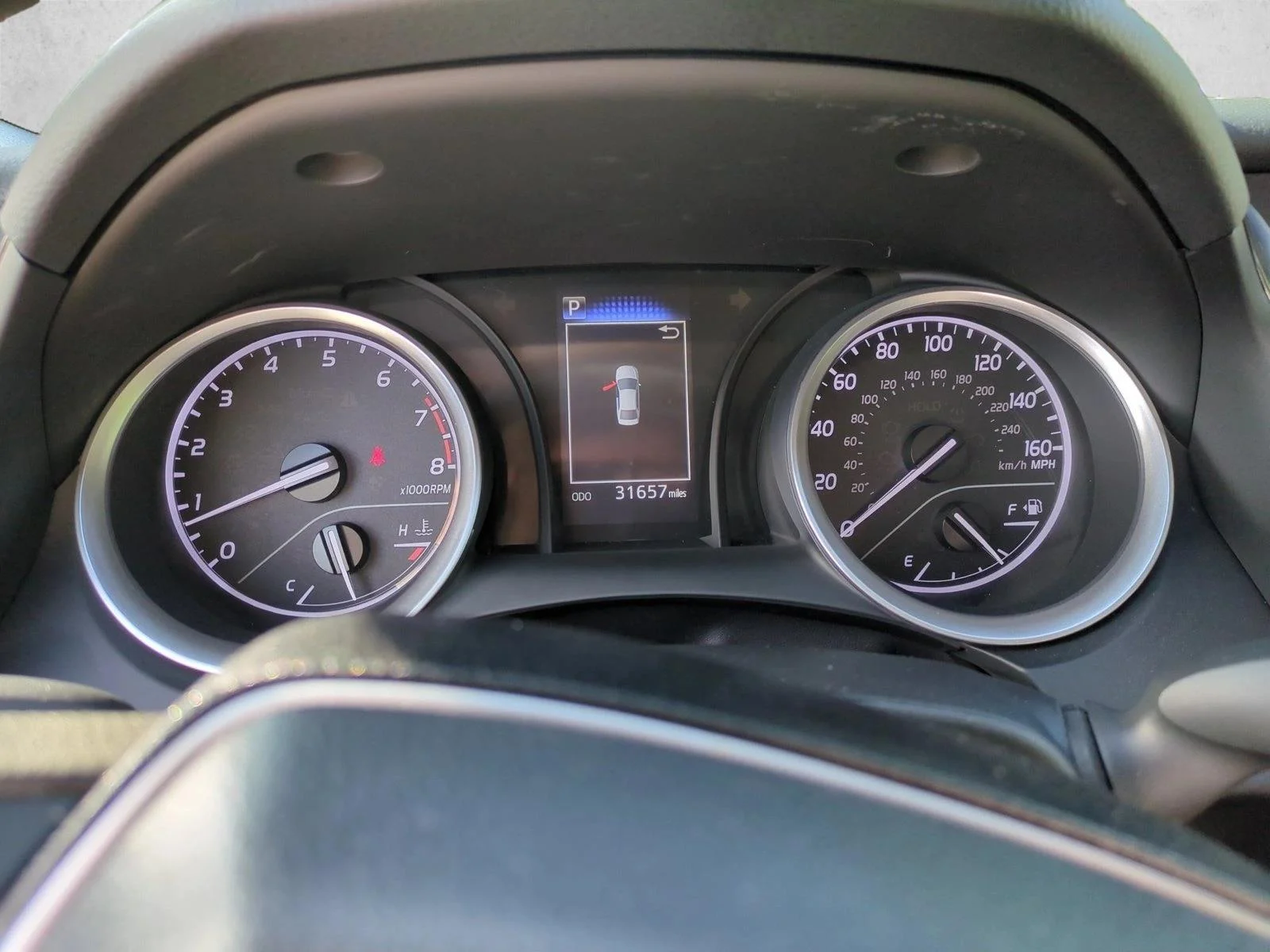 Used 2024 Midnight Black Metallic Toyota LE image 11