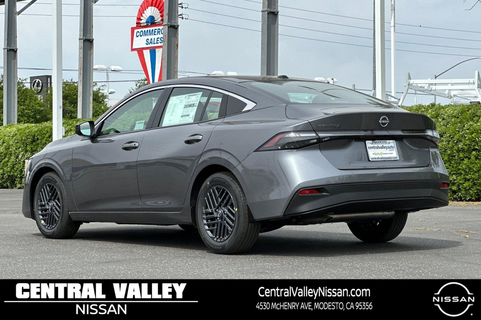 New 2026 Gun Metallic Nissan SV image 6
