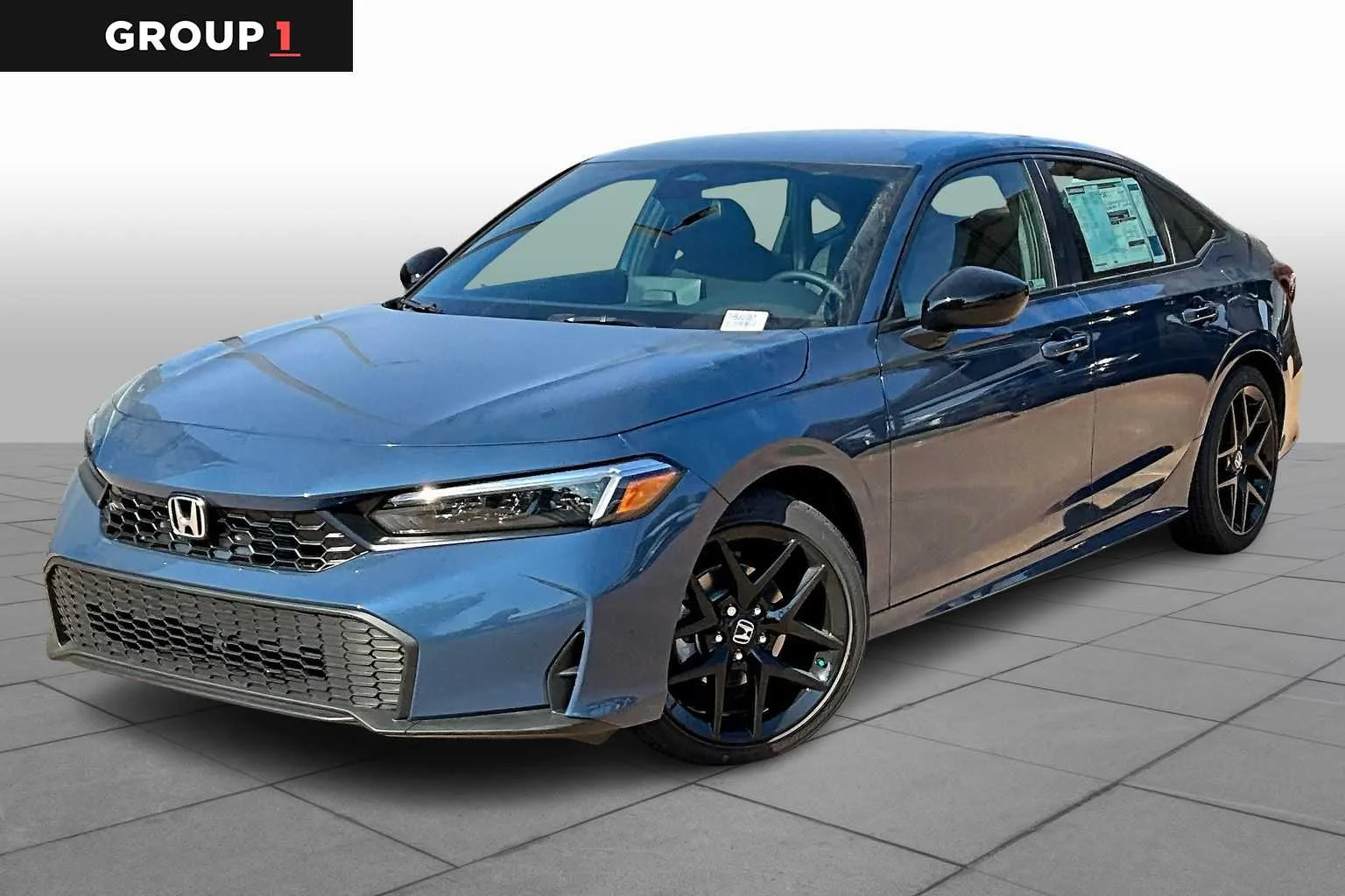 Blue Lagoon Pearl 2026 Honda Civic Sport FWD Sedan Front-Wheel Drive