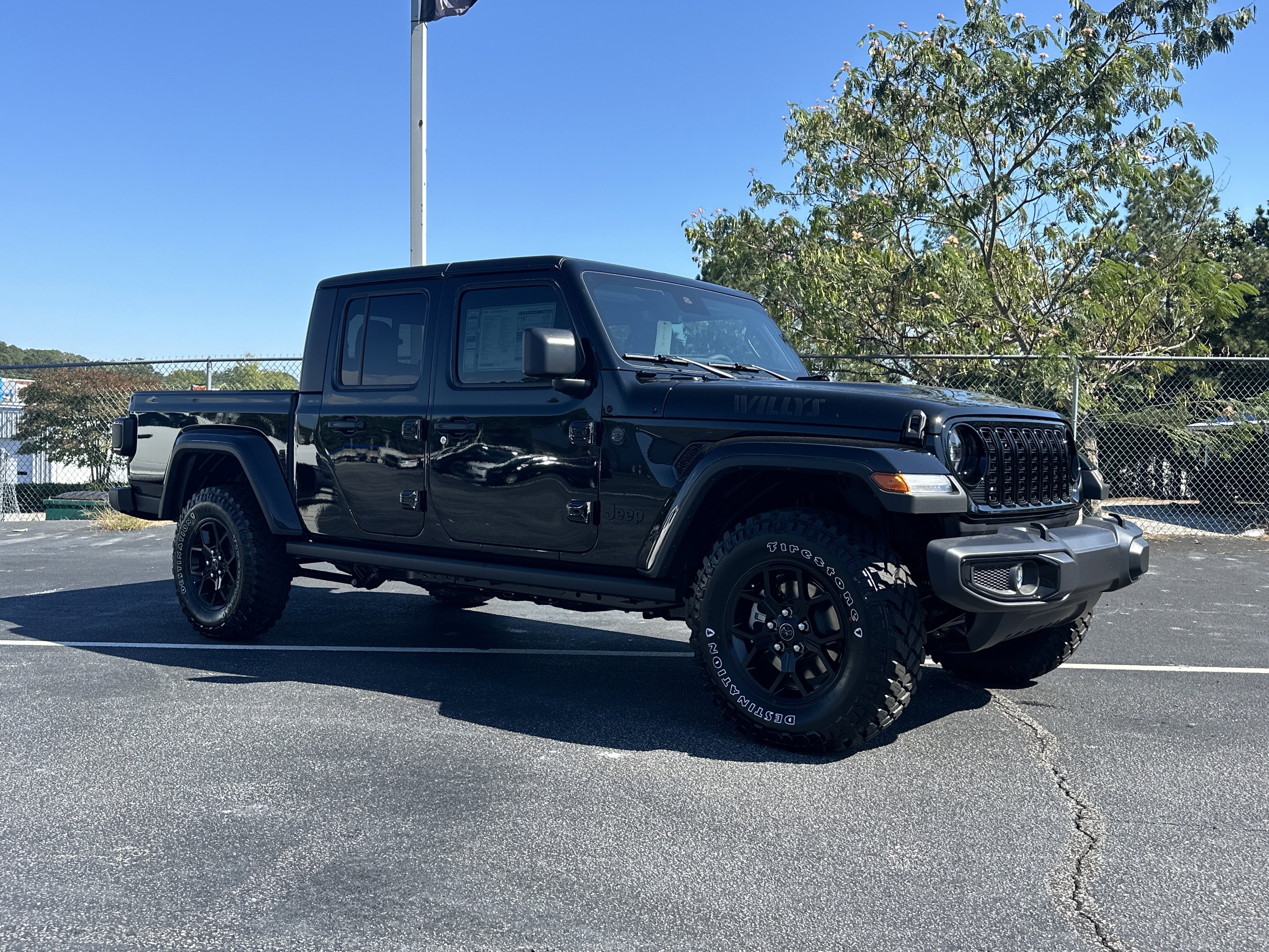 New 2025 Black Clear-Coat Exterior Paint Jeep Willys image 2