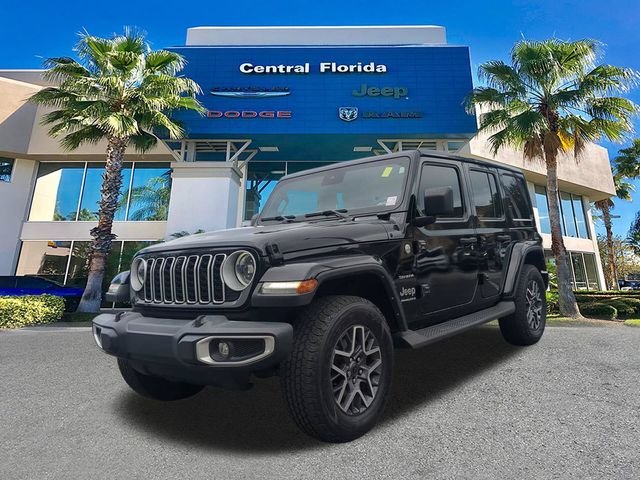Certified Used 2024 Black Jeep Sahara image 9