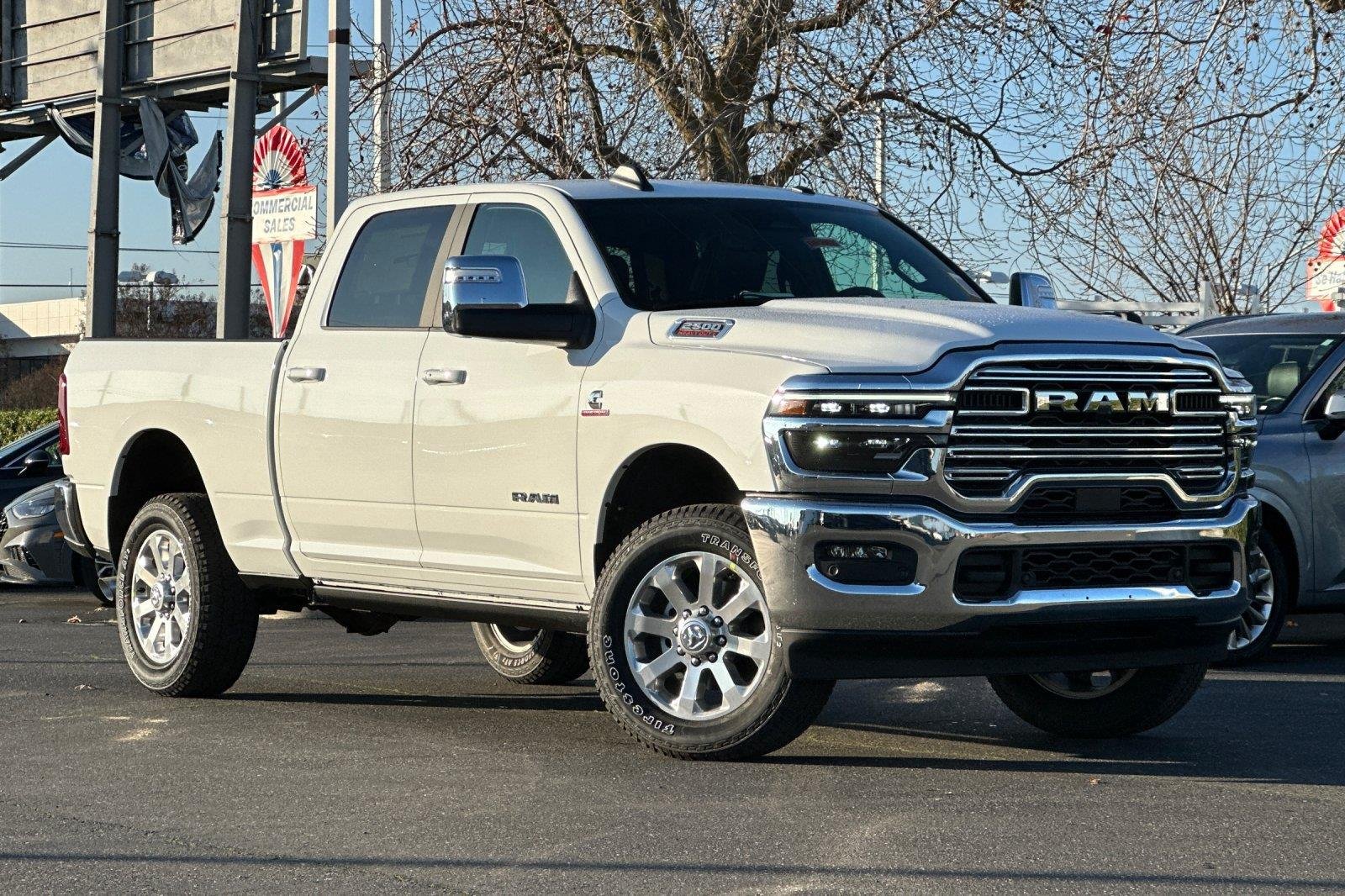New 2026 Bright White Clearcoat Ram Laramie image 1