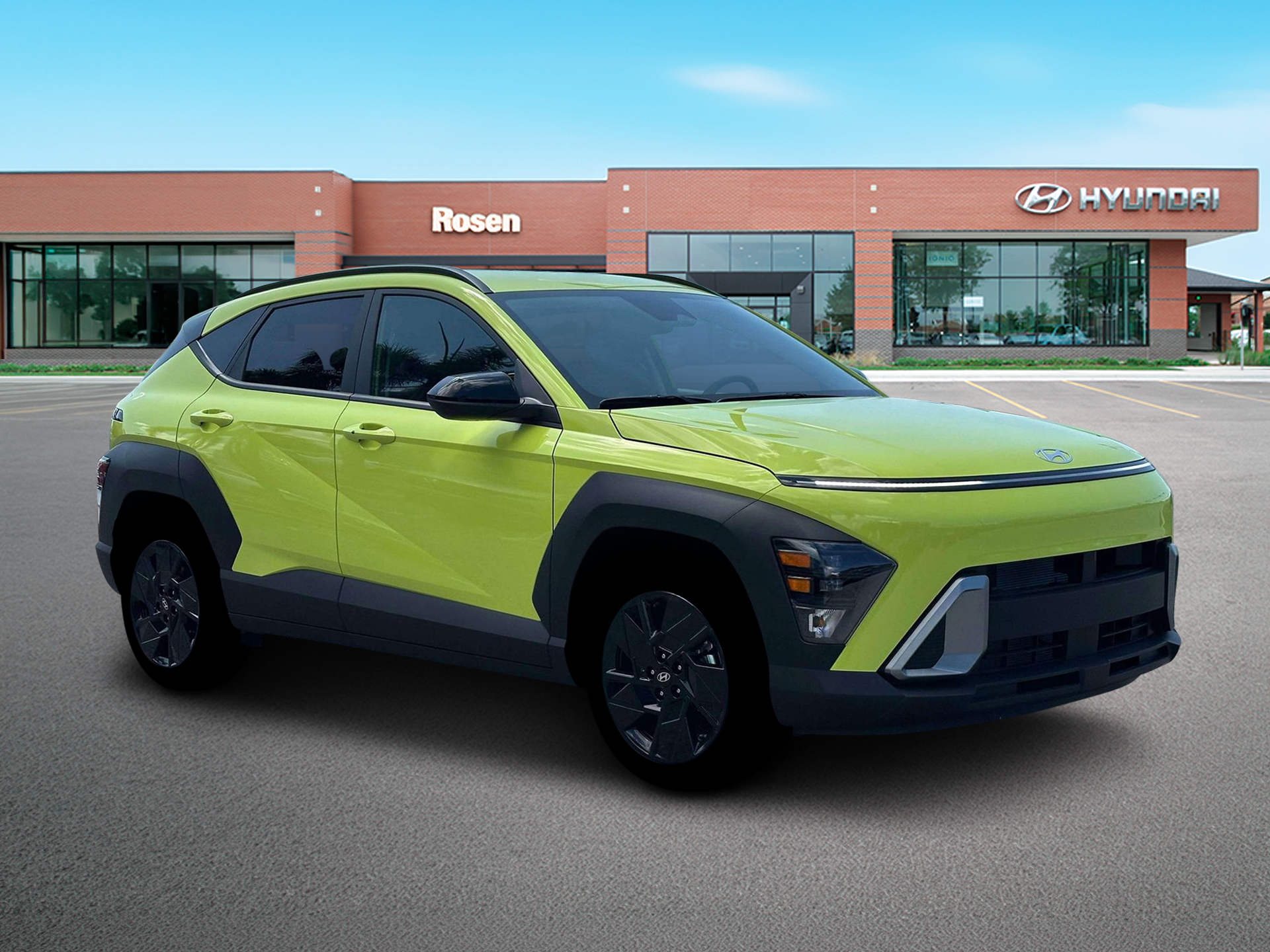 New 2026 Yellow Hyundai SEL Sport AWD image 10