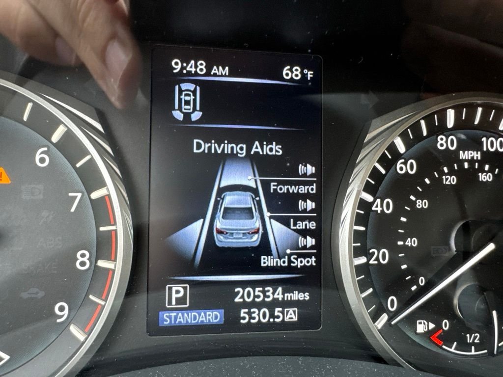 Certified Used 2023 Grand Blue INFINITI LUXE image 2