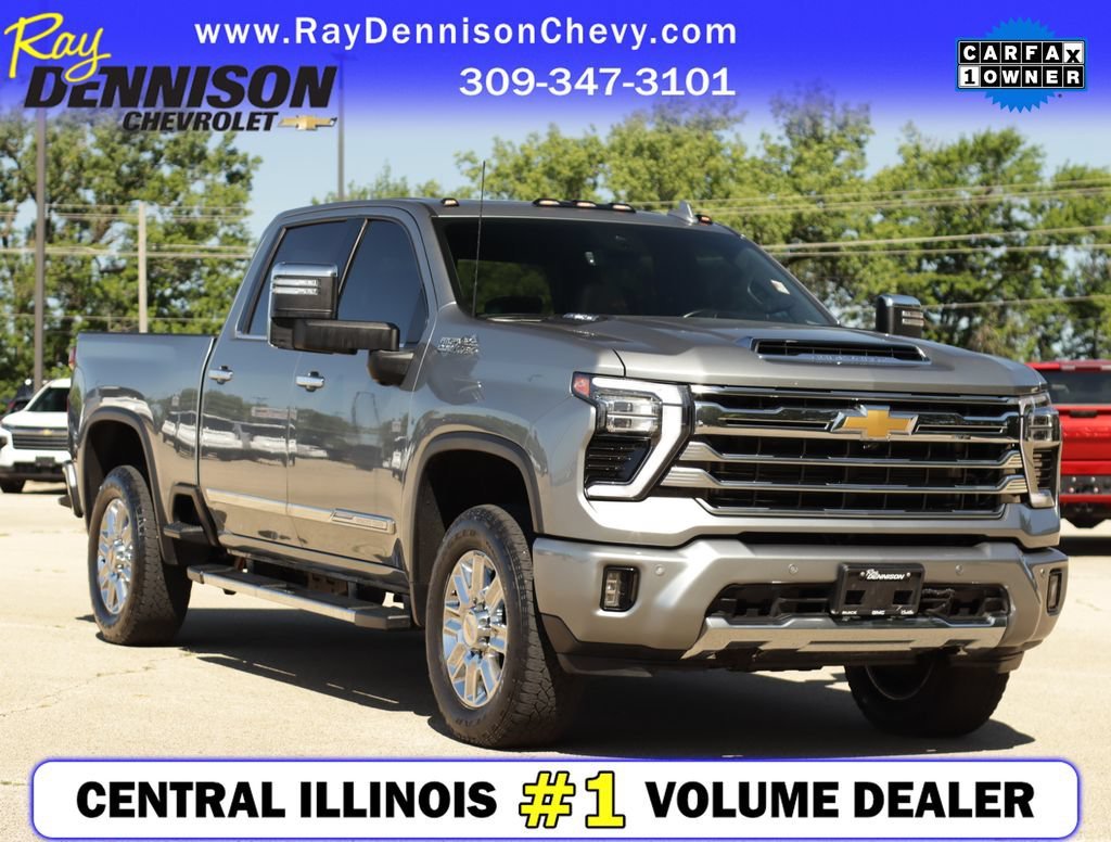 Used 2024 Sterling Gray Metallic Chevrolet High Country image 1