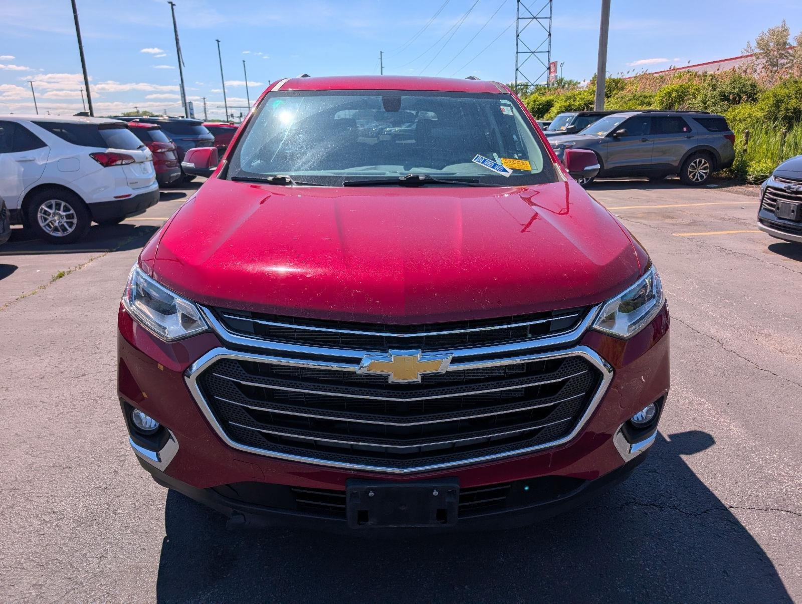 Used 2021 Cajun Red Tintcoat Chevrolet LT Cloth image 2