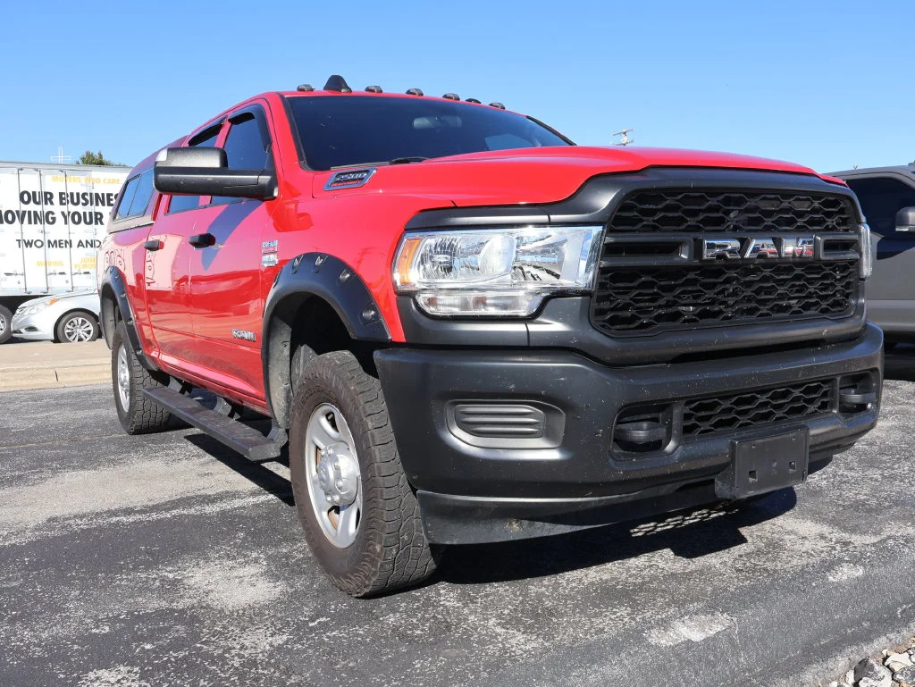 Used 2021 Flame Red Clearcoat Ram Tradesman image 13