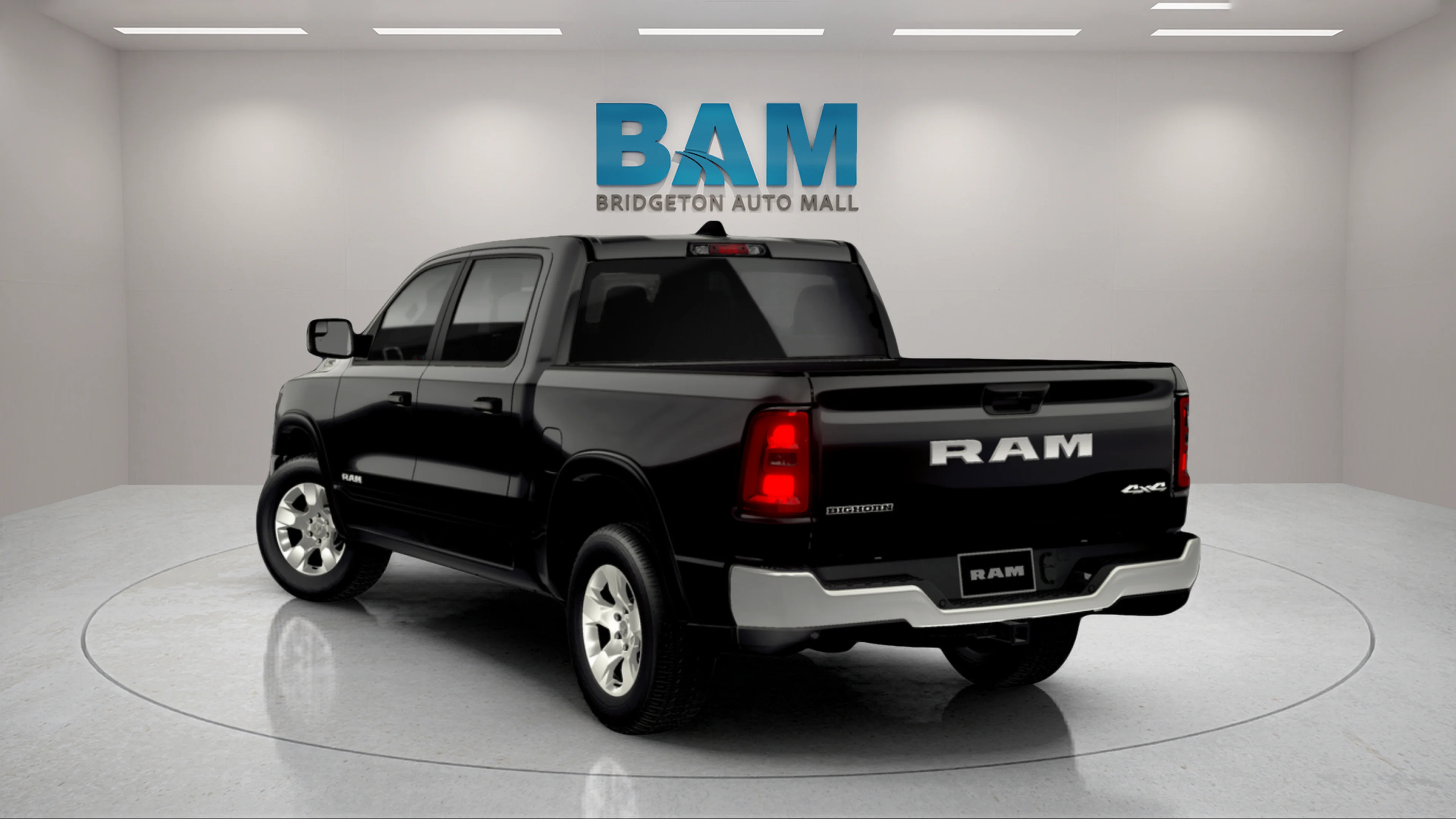 New 2026 Diamond Black Crystal Pearl-Coat Exterior Paint RAM Big Horn image 10