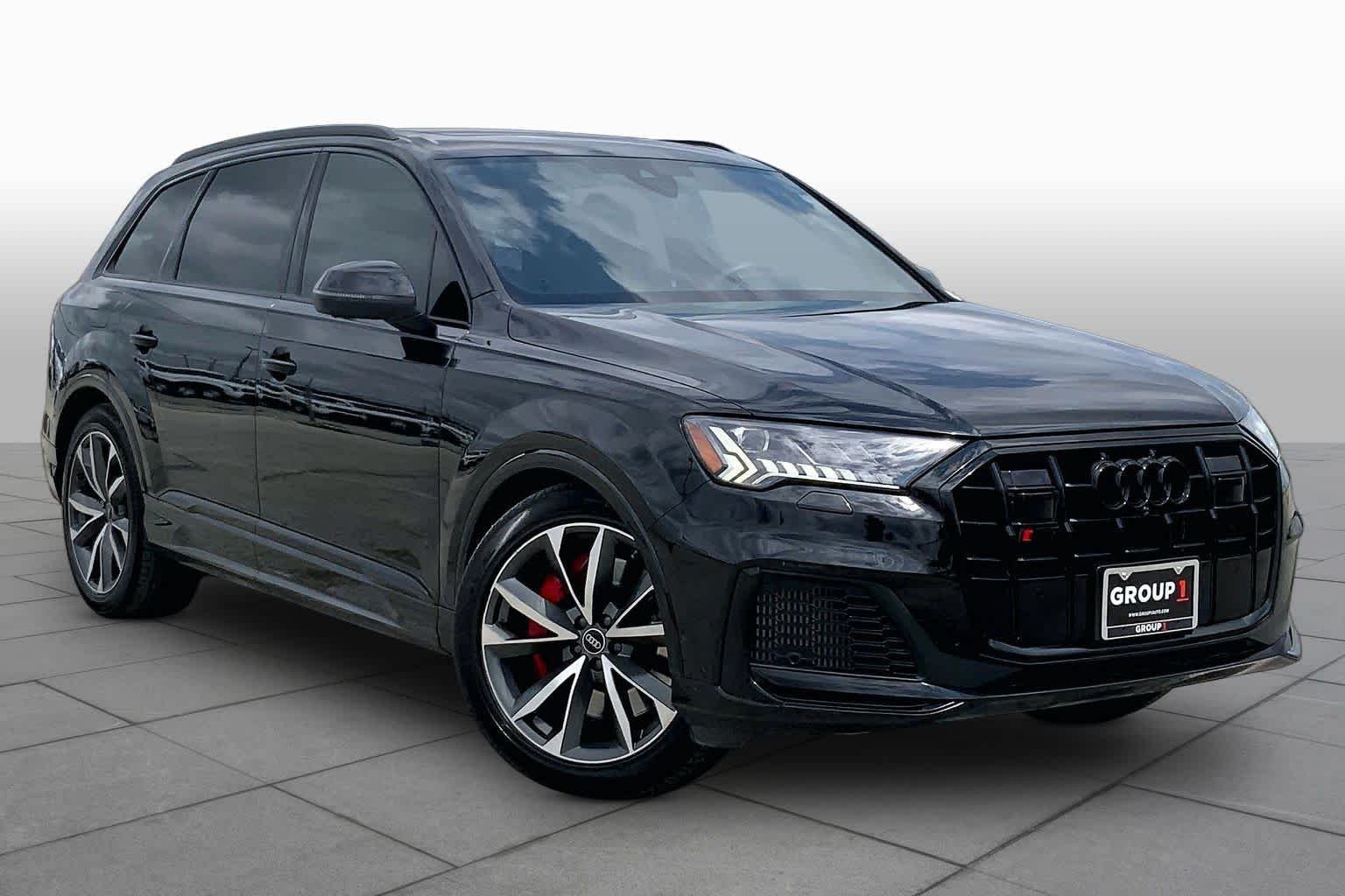 Used 2023 Mythos Black Metallic Audi Premium Plus image 3
