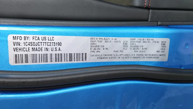 New 2026 B5 Blue Exterior Paint Dodge GT Premium HEMI V8 image 28