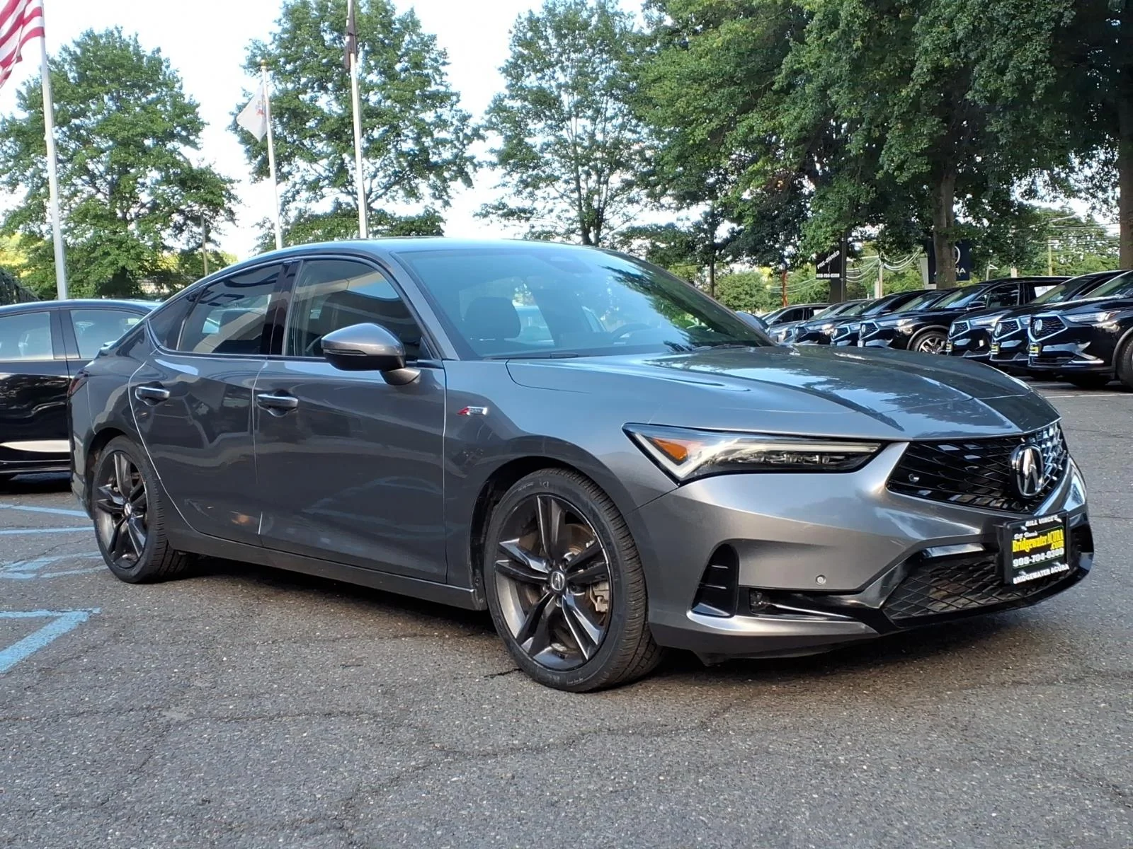 Used 2023 Dk. Gray Acura w/Tech w/A-SPEC image 3