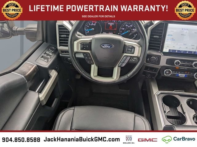 Used 2022 Blue Ford Lariat image 16