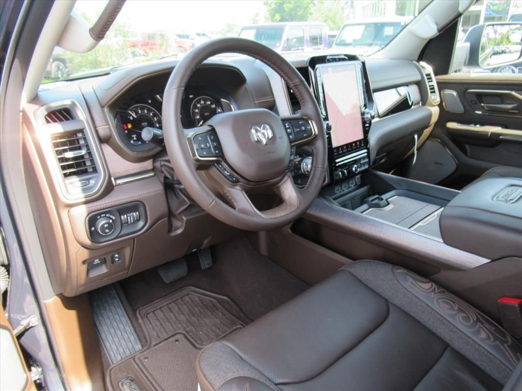 New 2026 Forged Blue Metallic Exterior Paint RAM Longhorn image 14