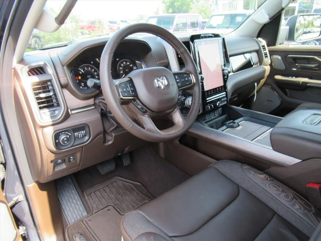 New 2026 Forged Blue Metallic Exterior Paint RAM Longhorn image 14