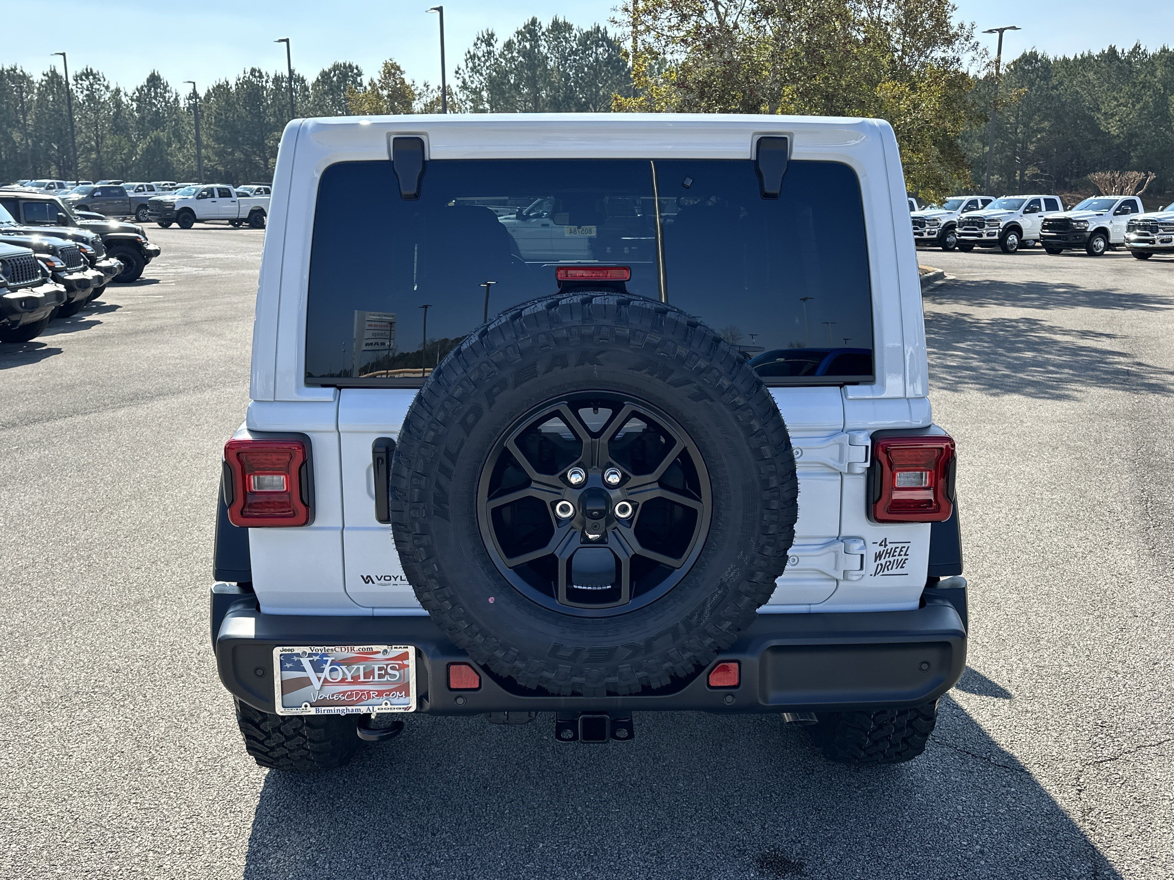 New 2026 Bright White Clear-Coat Exterior Paint Jeep Willys image 6
