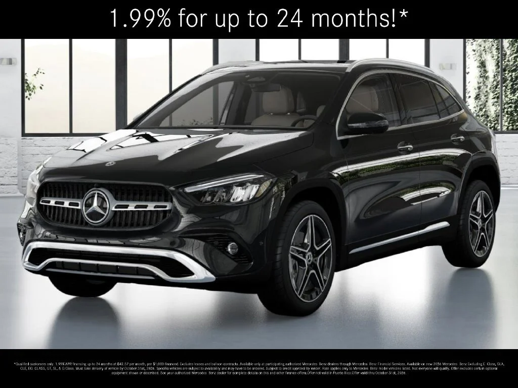 New 2026 Night Black Mercedes-Benz GLA 250 image 43