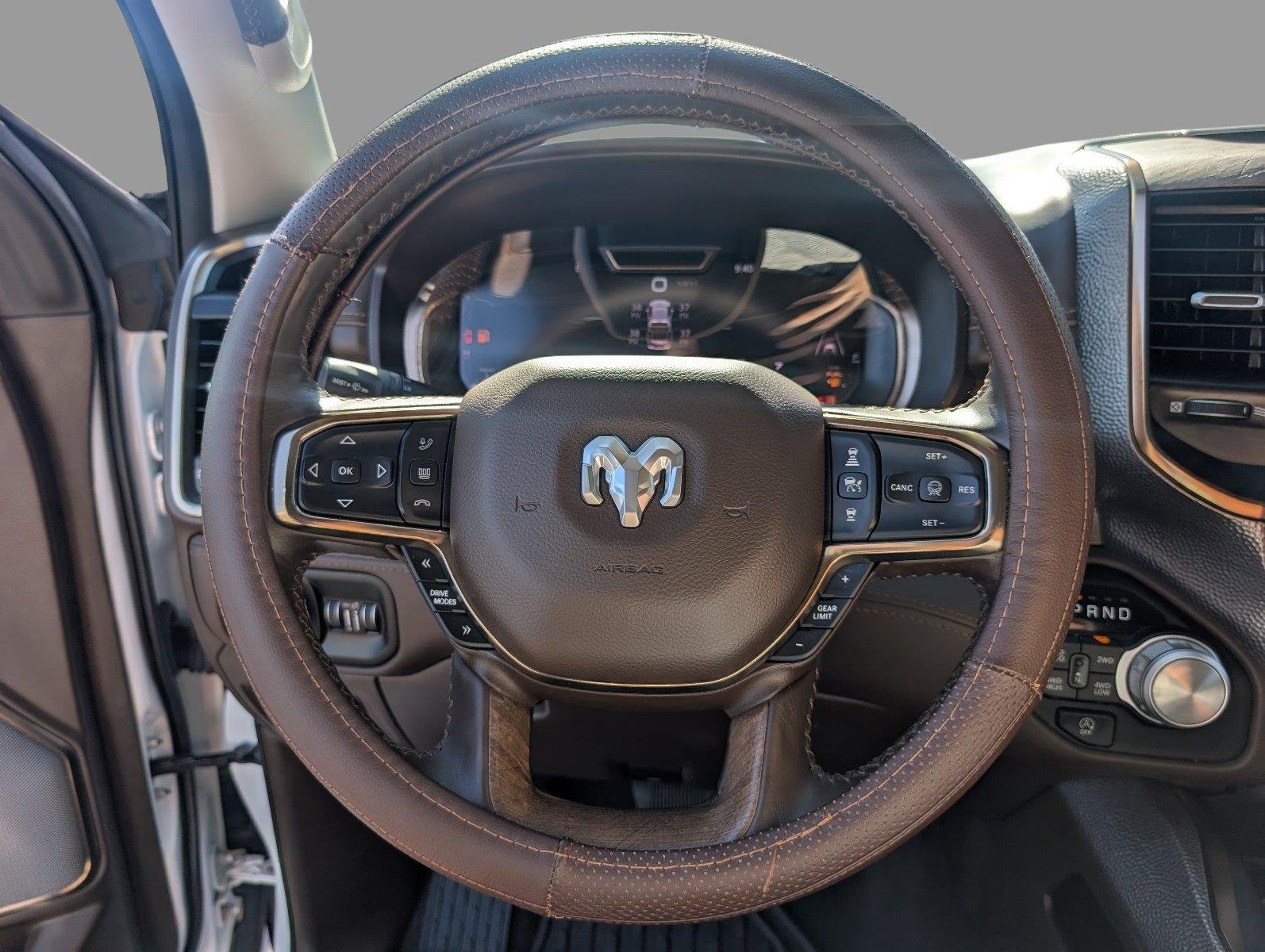 Used 2025 Bright White Clearcoat Ram Longhorn image 30