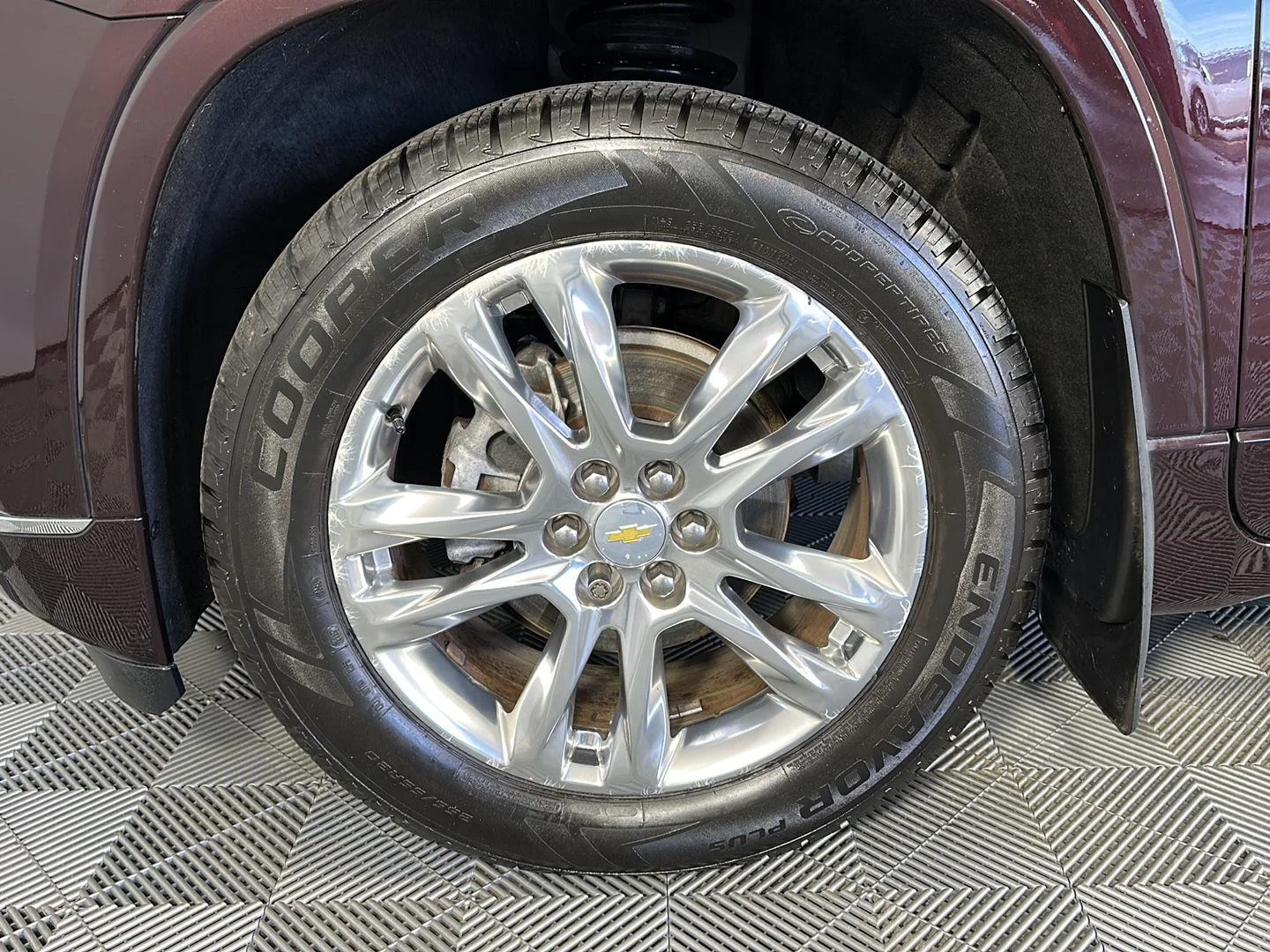 Used 2021 Black Cherry Metallic Chevrolet High Country image 6