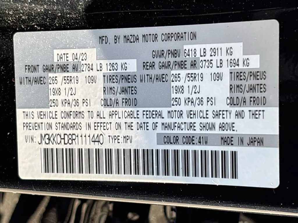 Certified Used 2024 Jet Black Mazda 3.3 Turbo Preferred Plus image 34