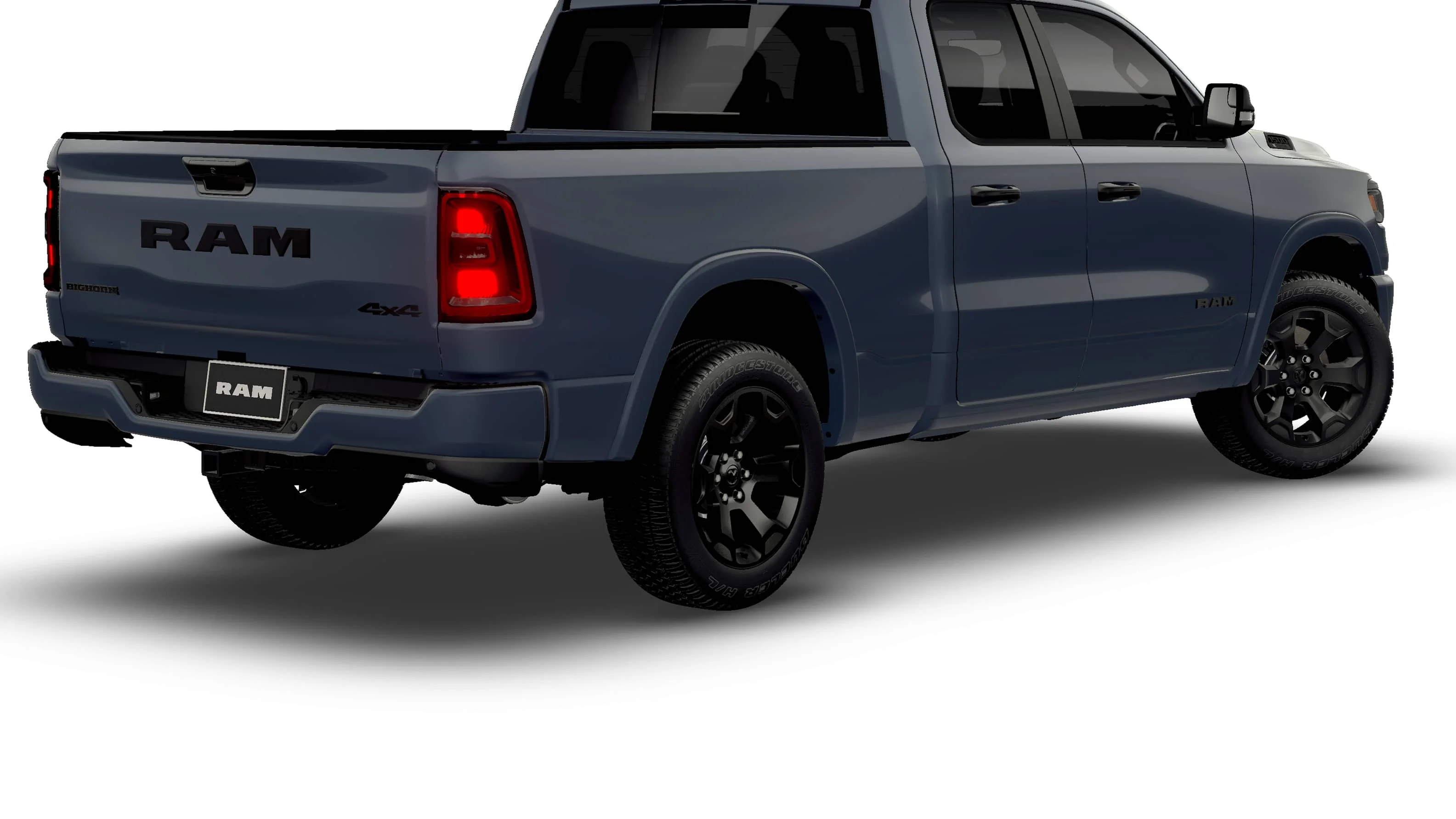 New 2026 Forged Blue Metallic Exterior Paint RAM BIG HORN image 2