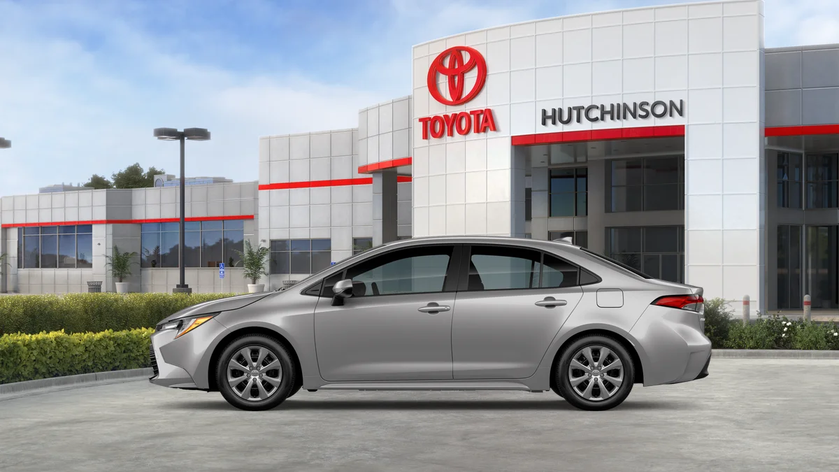 New 2026 Classic Silver Metallic Toyota LE image 26