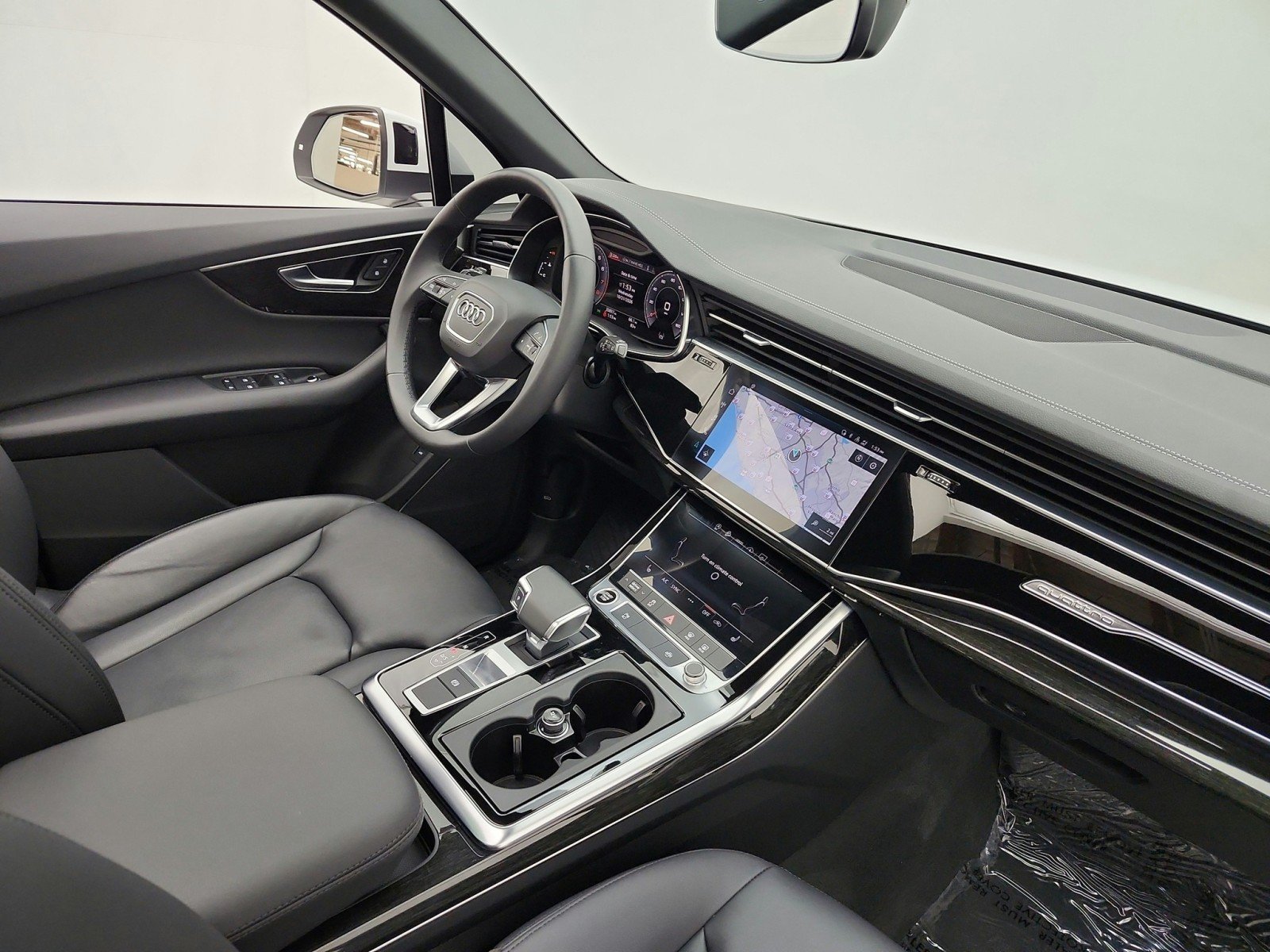 Used 2023 Glacier White Metallic Audi Premium 55 TFSI quattro image 19