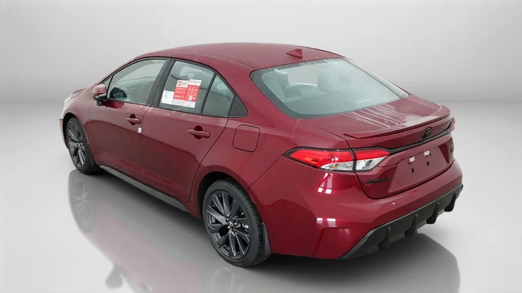 New 2027 Ruby Flare Pearl Toyota SE image 14