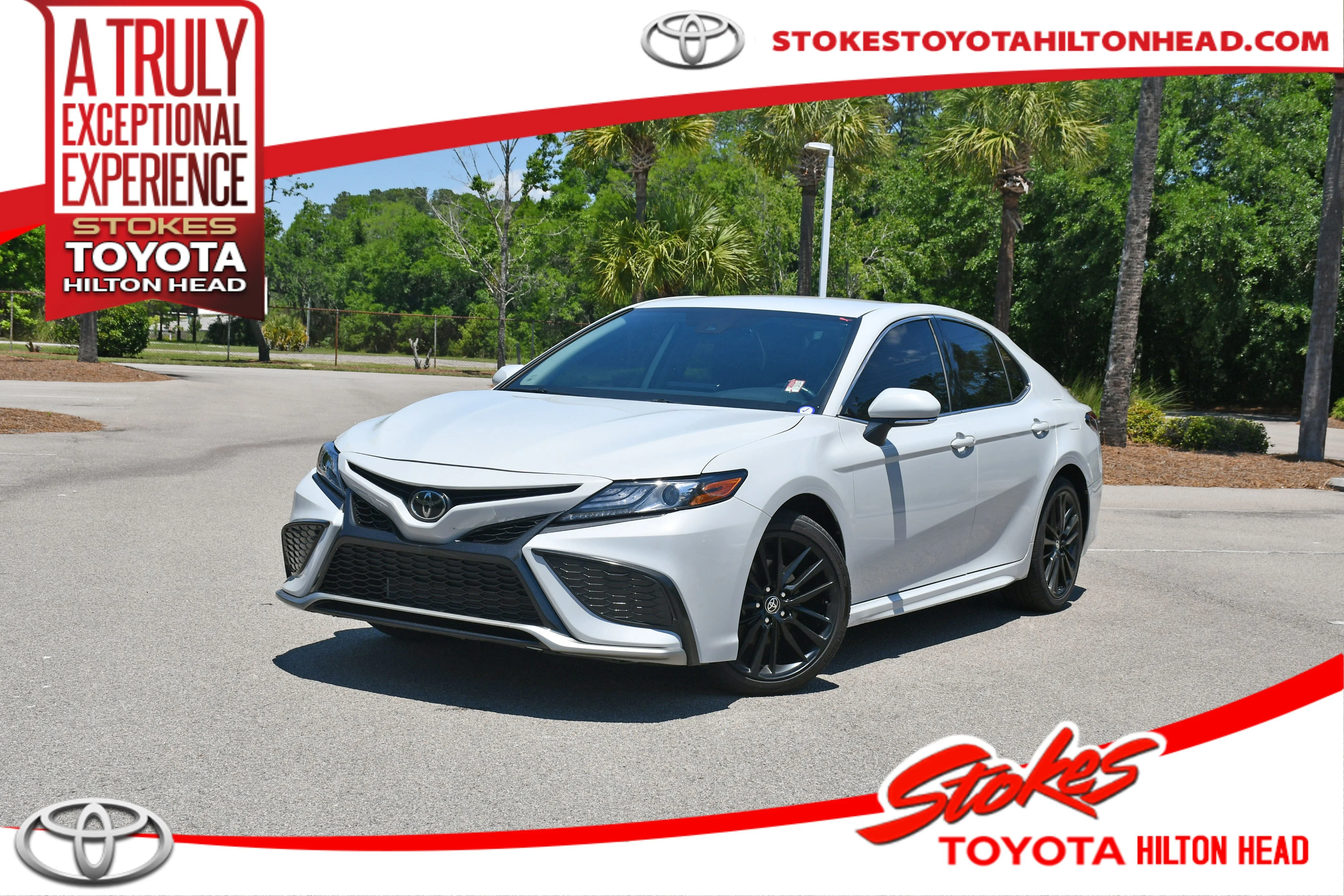 Certified Used 2023 White Toyota XSE image 1