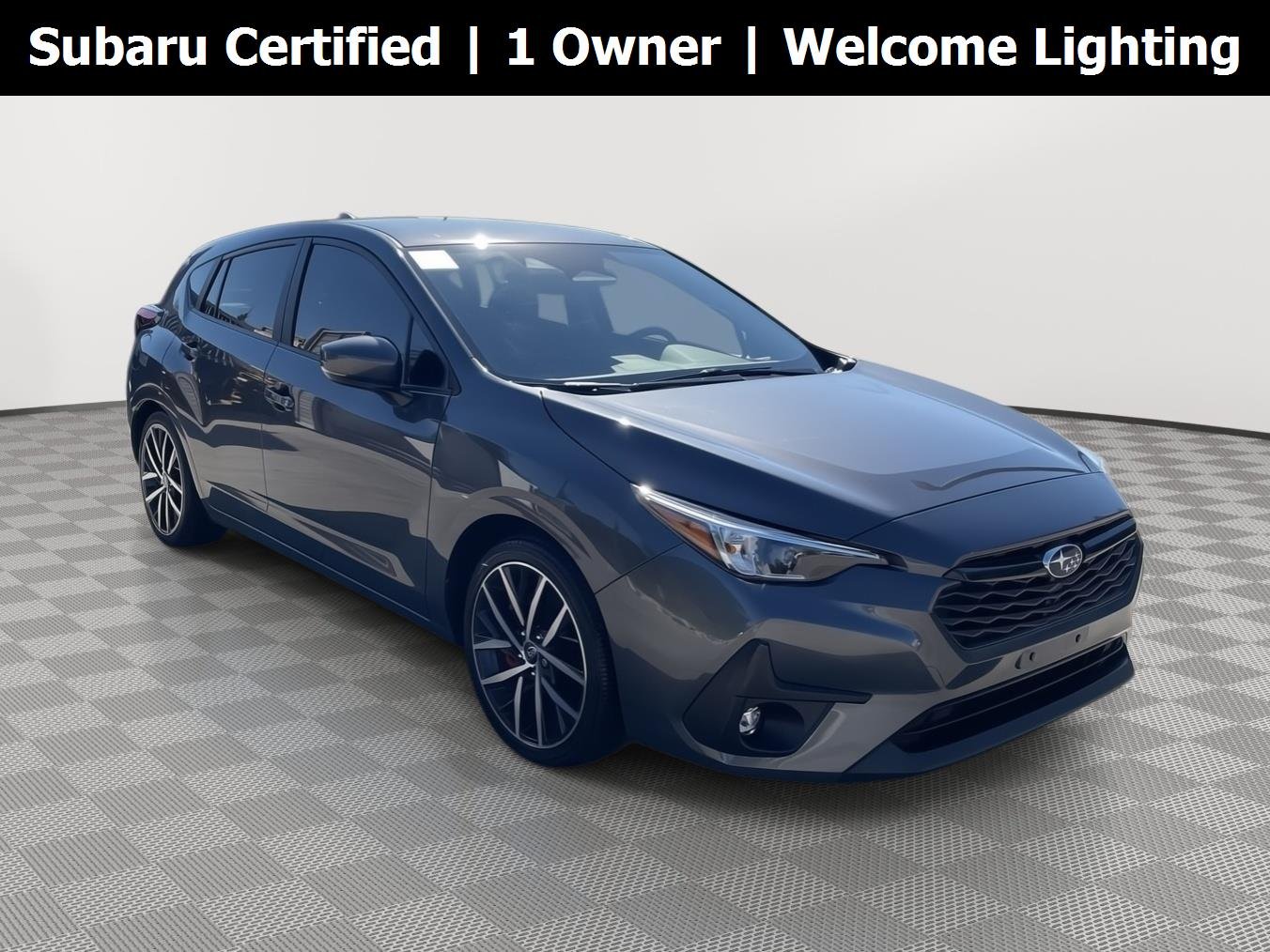 Used 2024 Magnetite Gray Metallic Subaru Sport image 1