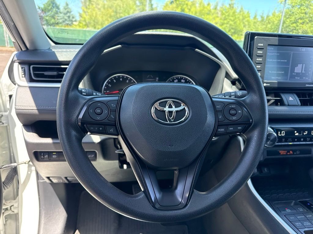 Used 2021 Super White Toyota XLE image 9
