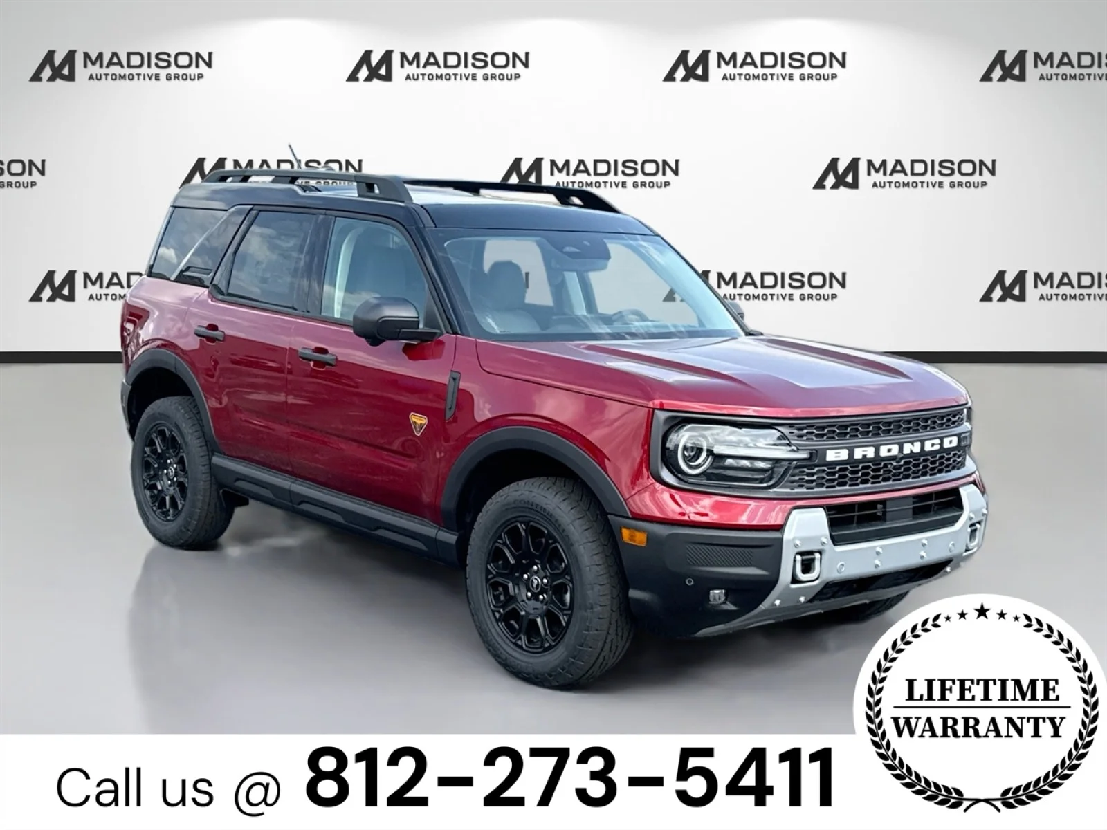 New 2026 Ruby Red Metallic Tinted Clearcoat Ford Badlands® image 3