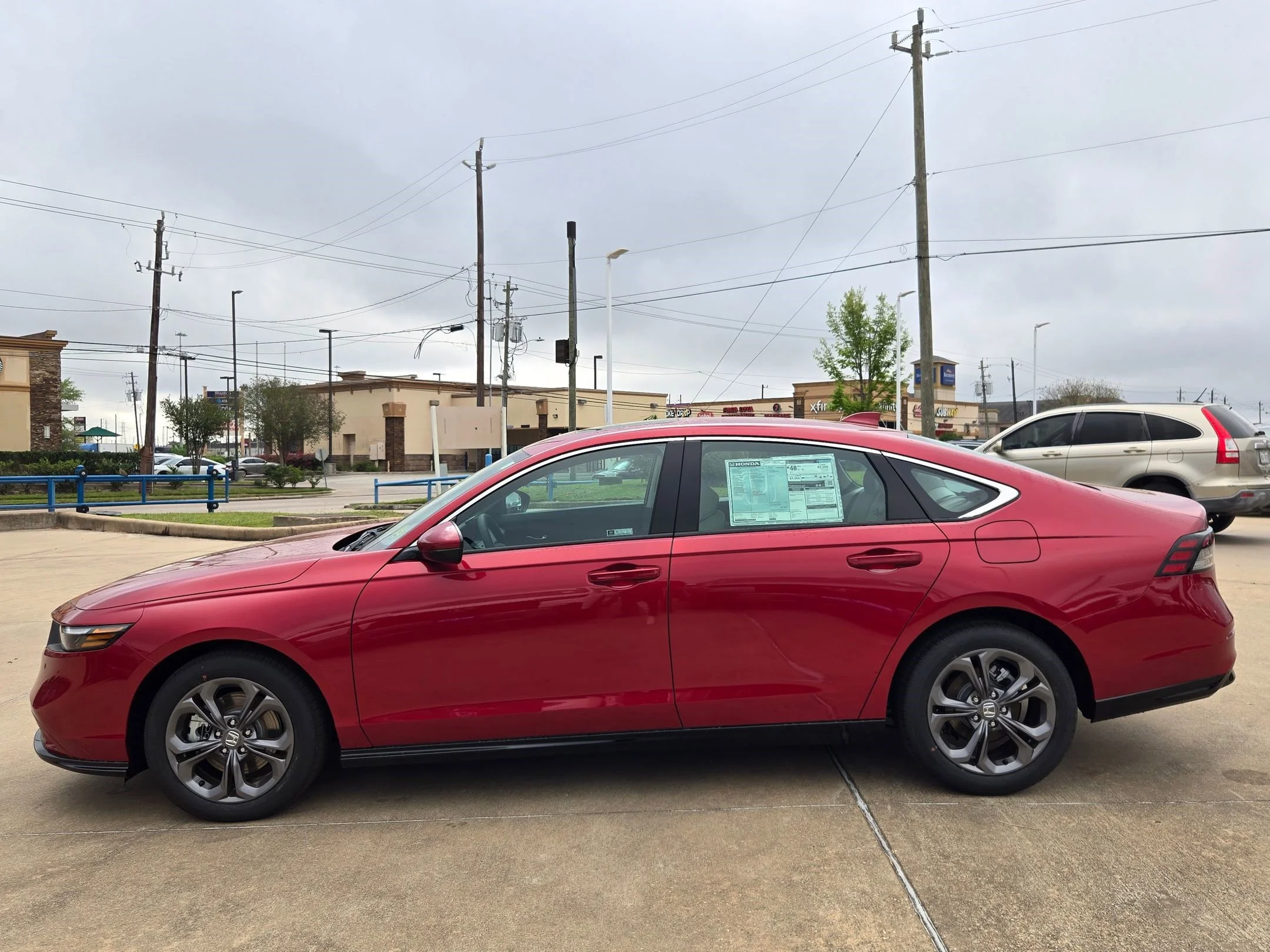 New 2026 Radiant Red Metallic Honda EX-L image 7