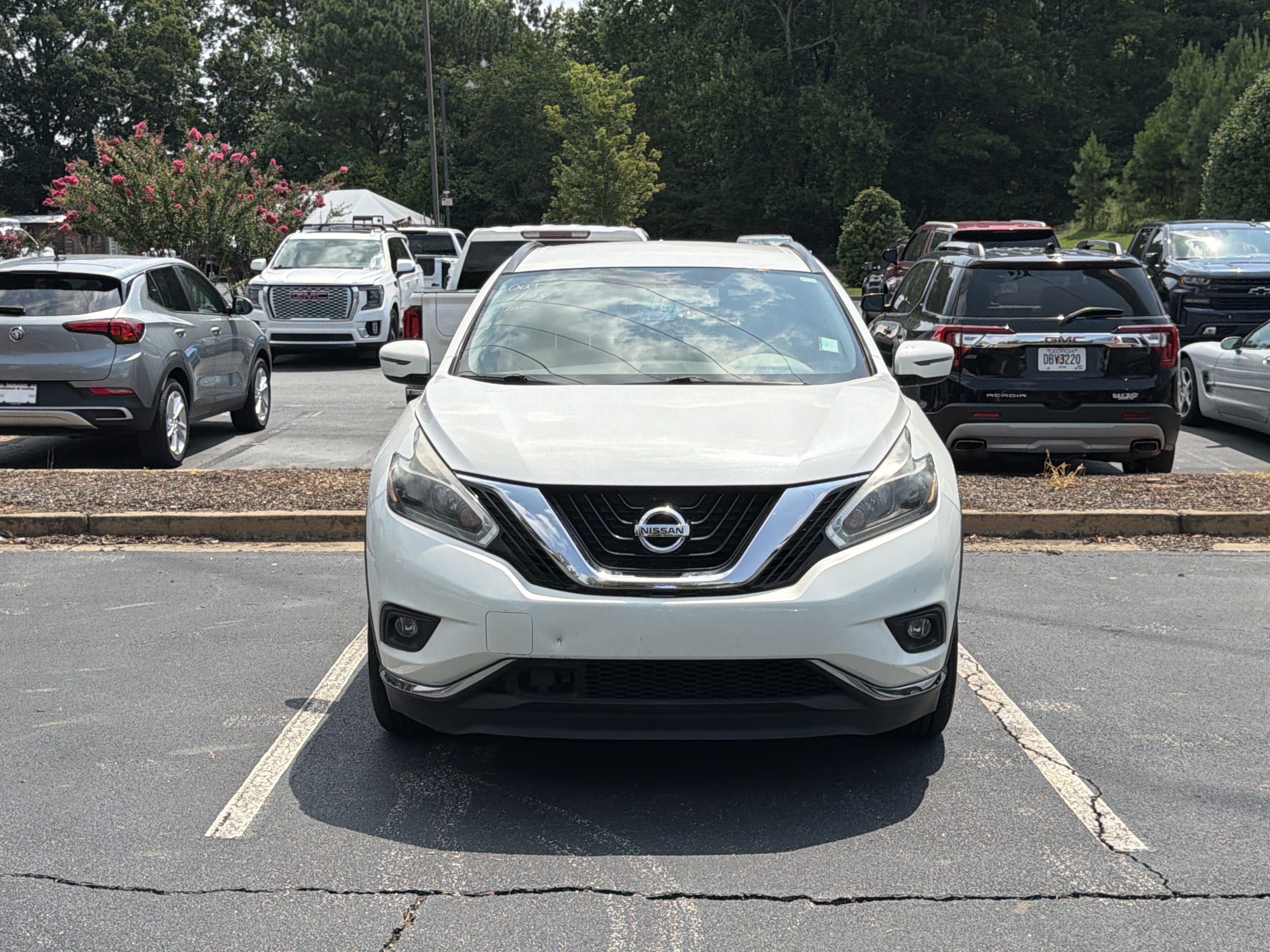 Used 2018 Nissan Murano SV with VIN 5N1AZ2MG4JN186476 for sale in Canton, GA