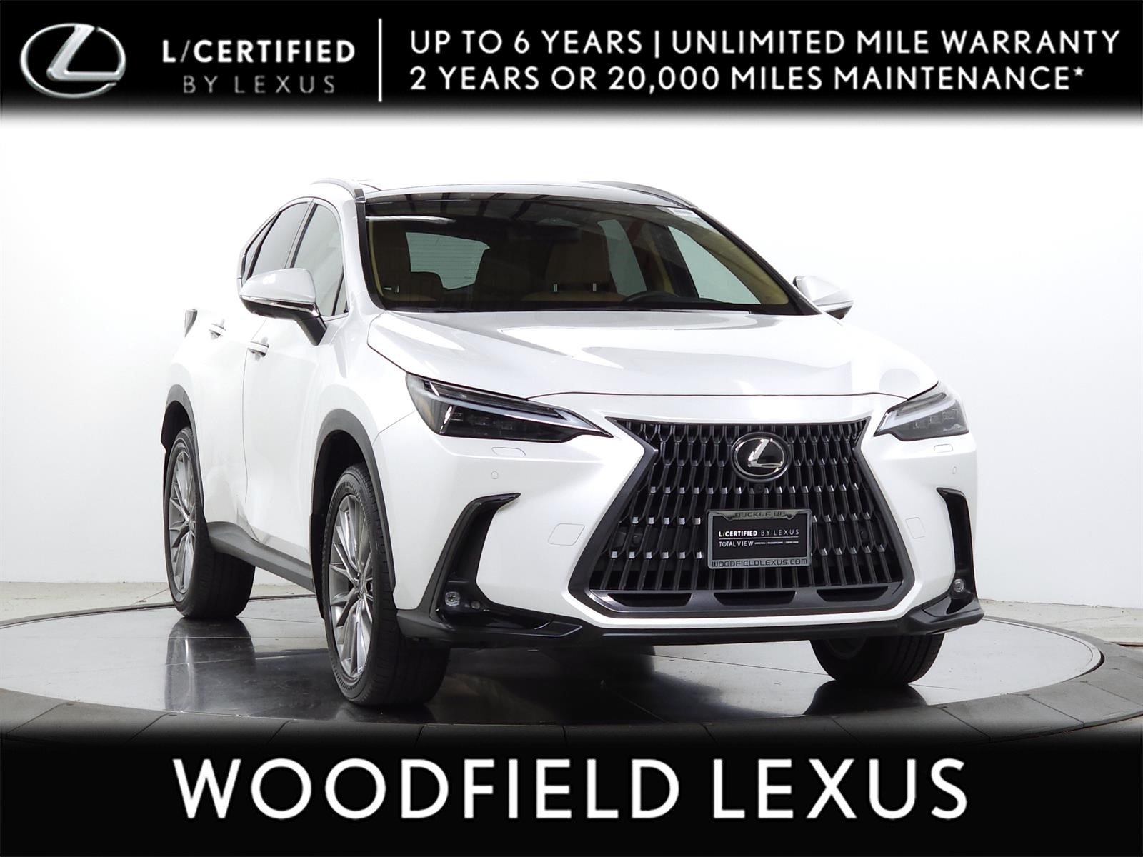Certified Used 2023 White Lexus Luxury image 1