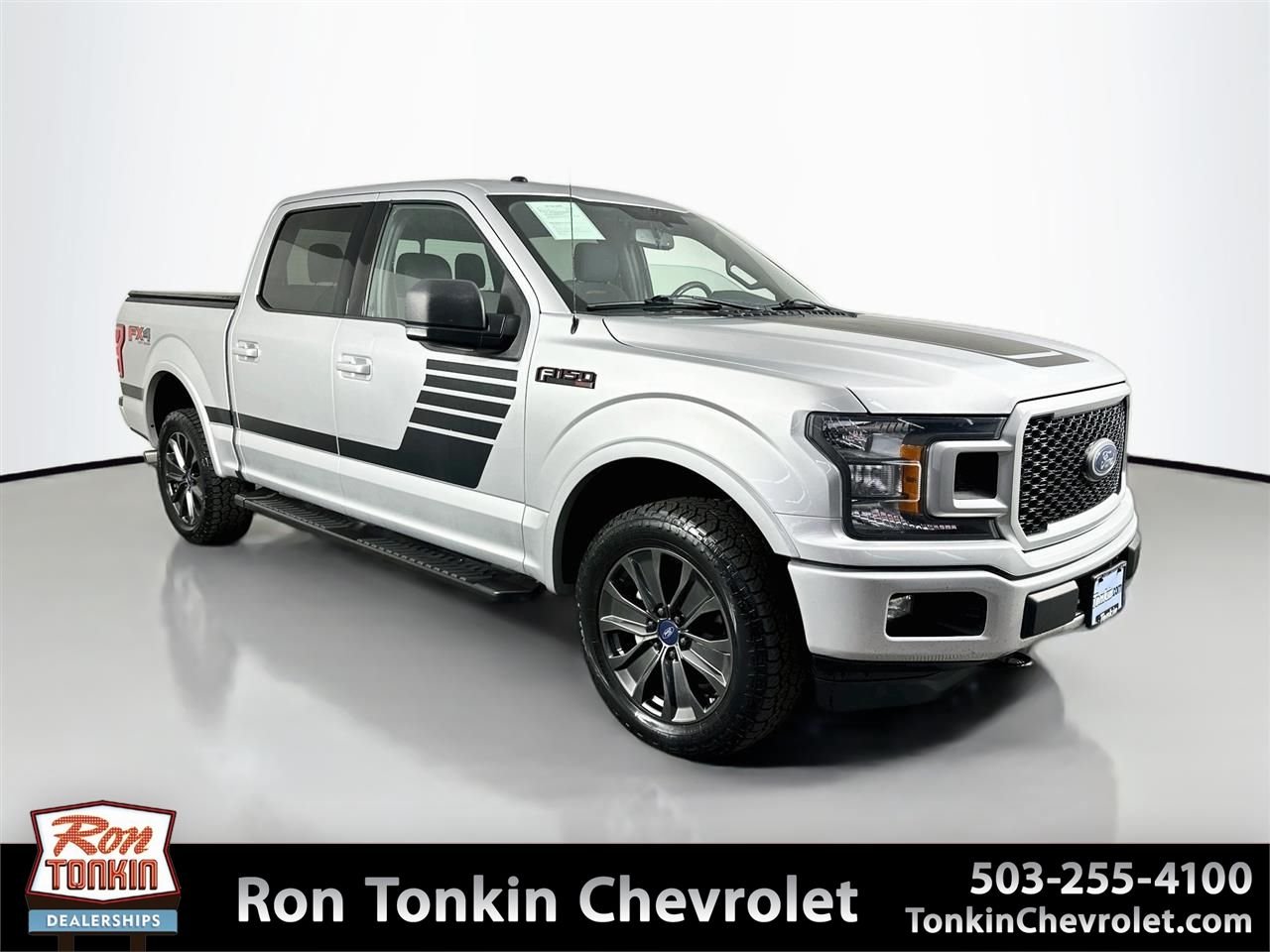 Used 2018 Ingot Silver Ford XLT image 1