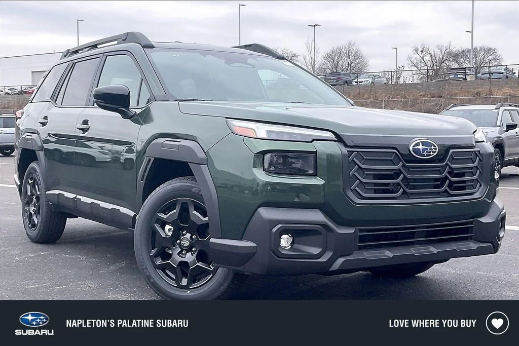 New 2026 DEEP EMERALD GREEN PEARL Subaru Limited image 1