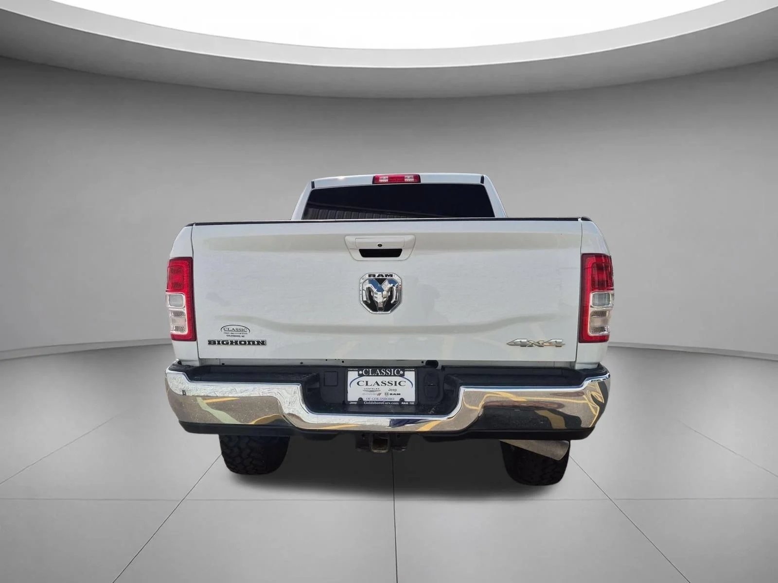 Used 2022 Bright White Clearcoat Ram Big Horn image 4