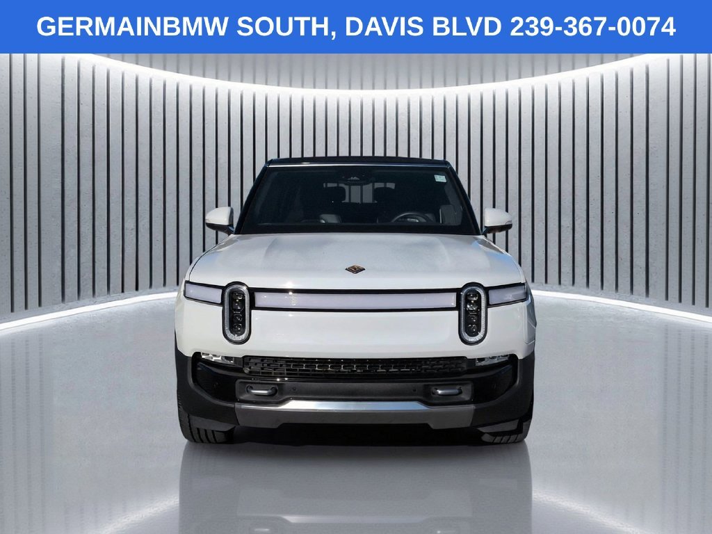 Used 2024 Glacier White Rivian Adventure Quad Motor Large Pack image 10