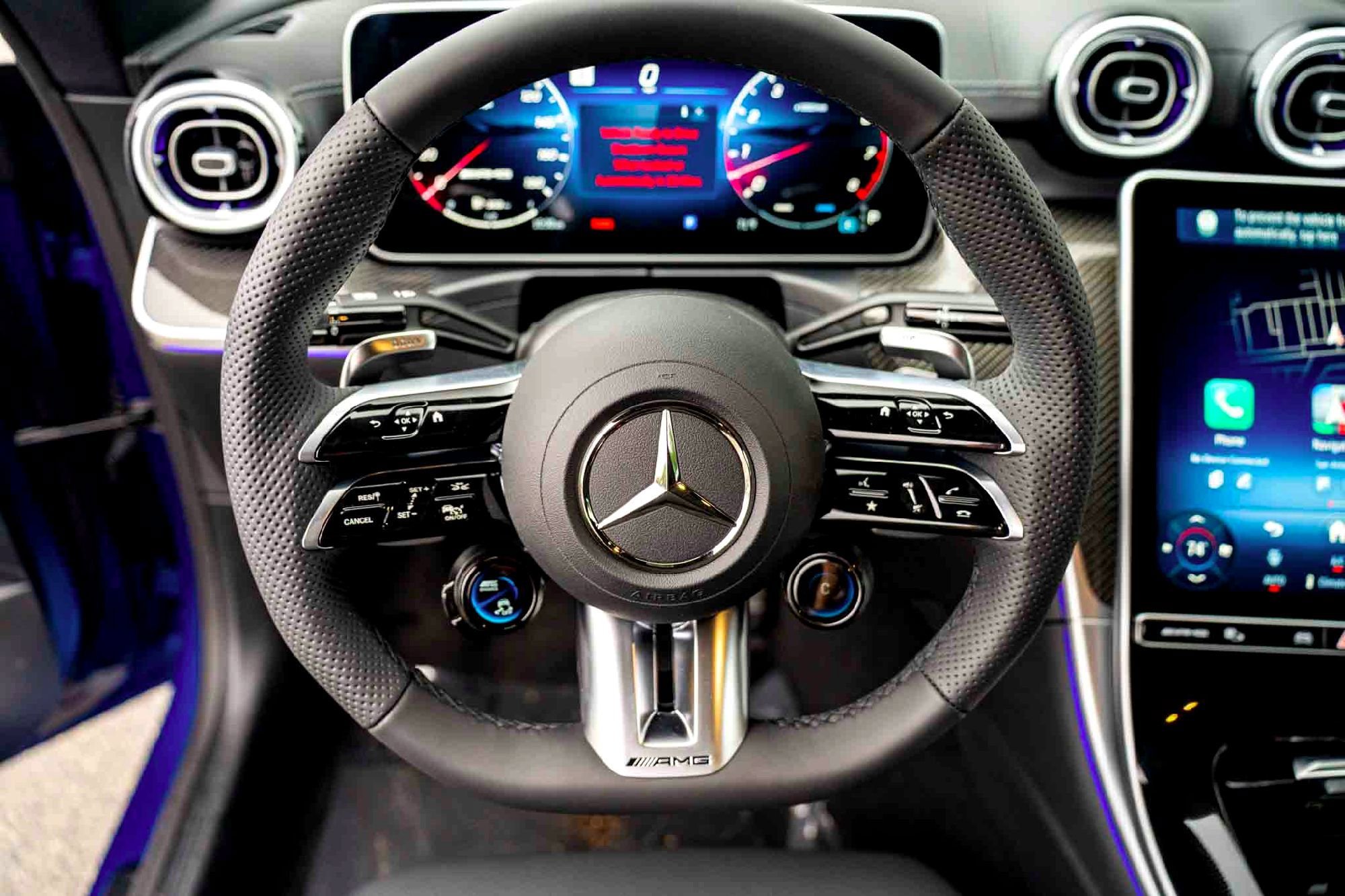 New 2026 MANUFAKTUR Starling Blue Magno Mercedes-Benz AMG® CLE 53 4MATIC+ Coupe image 43