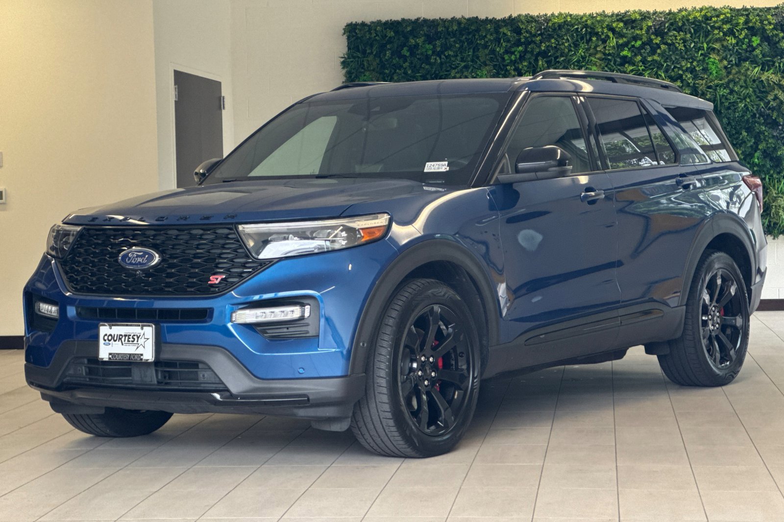 Used 2020 Blue Metallic Ford ST image 8