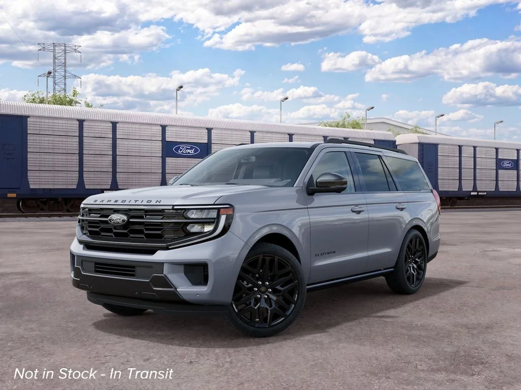 New 2027 Glacier Gray Metallic Tri-Coat Ford Platinum image 2