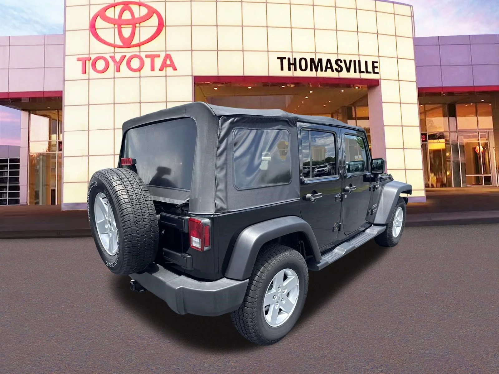 Used 2018 Black Clearcoat Jeep  image 5
