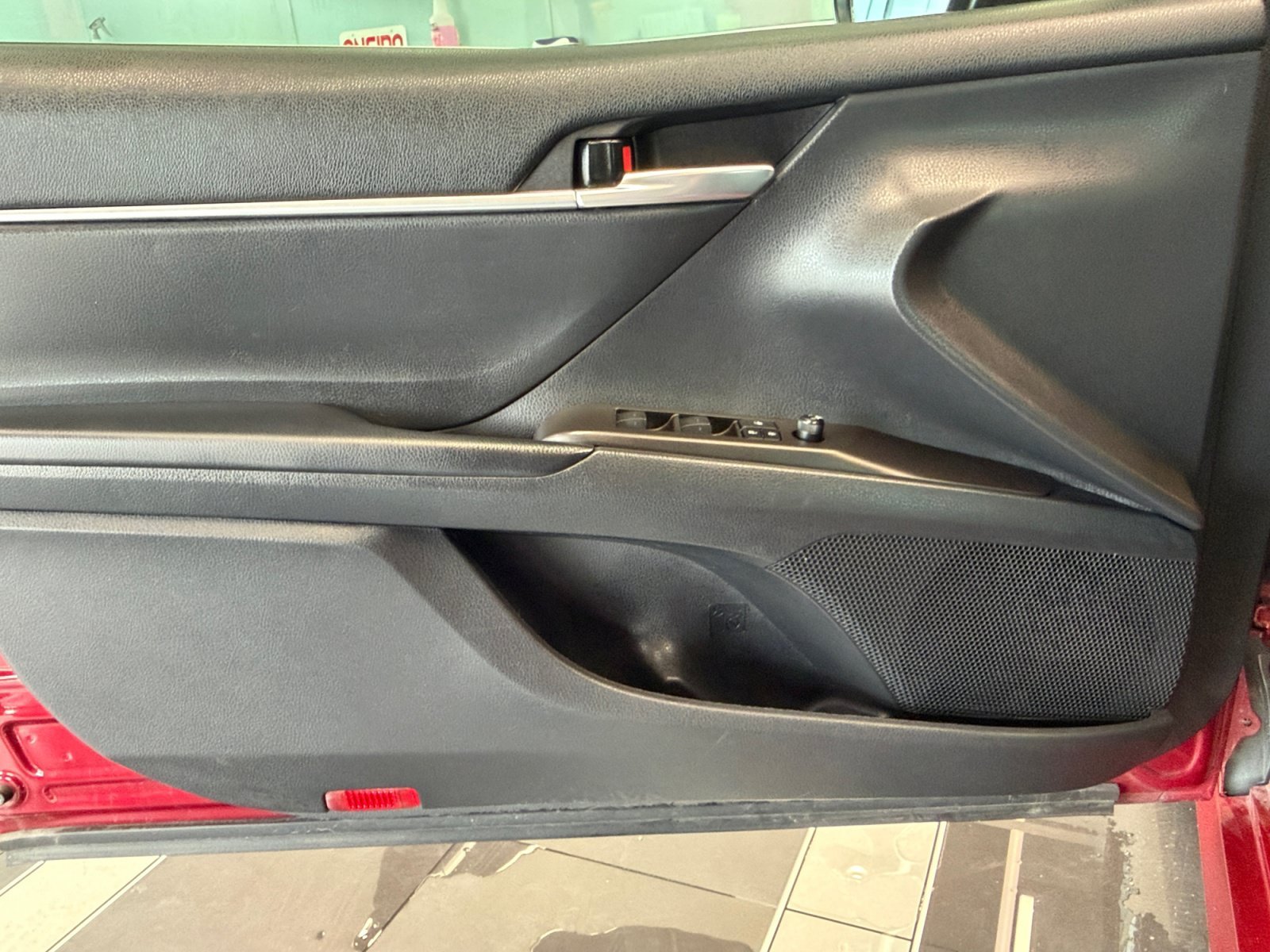 Used 2021 Supersonic Red Toyota LE image 25