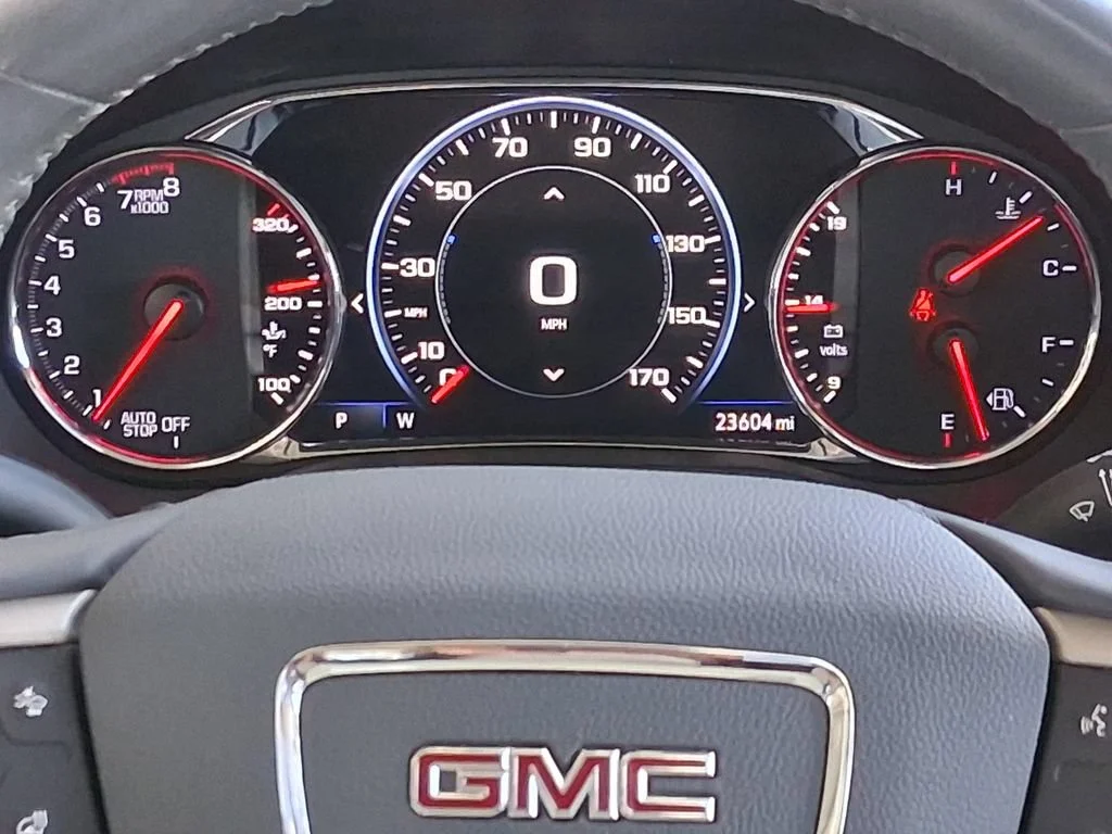 Used 2021 SATIN STEEL METALLIC GMC Denali image 12