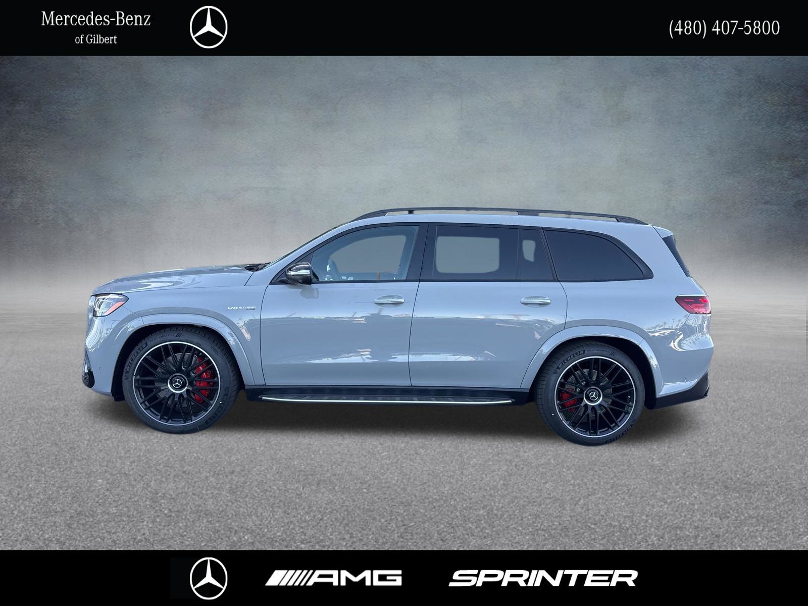 New 2026 MANUFAKTUR Alpine Grey Mercedes-Benz GLS 63 AMG® image 3
