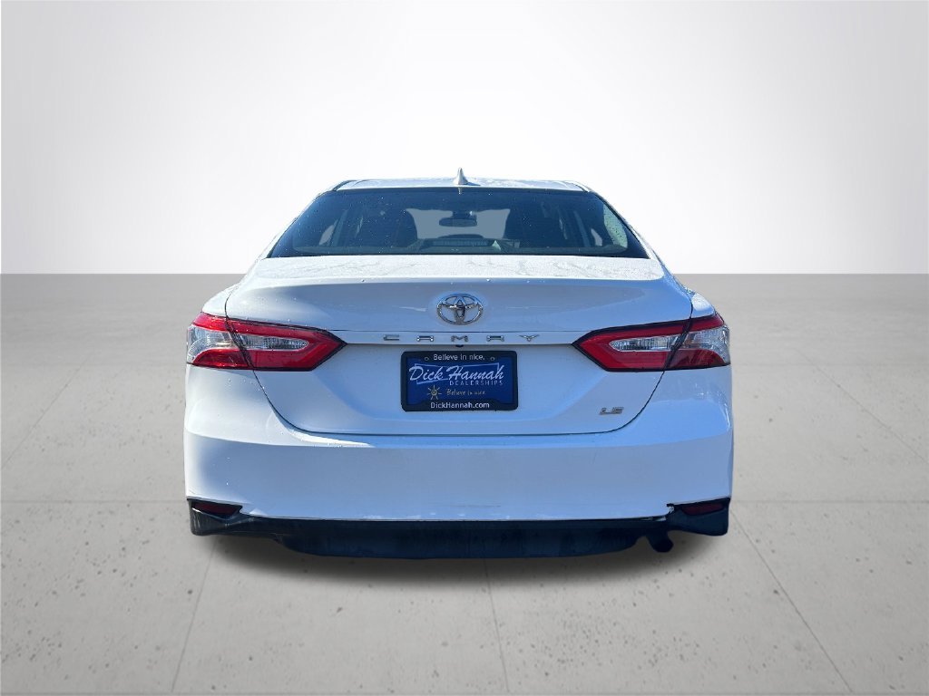Used 2019 White Toyota LE image 8