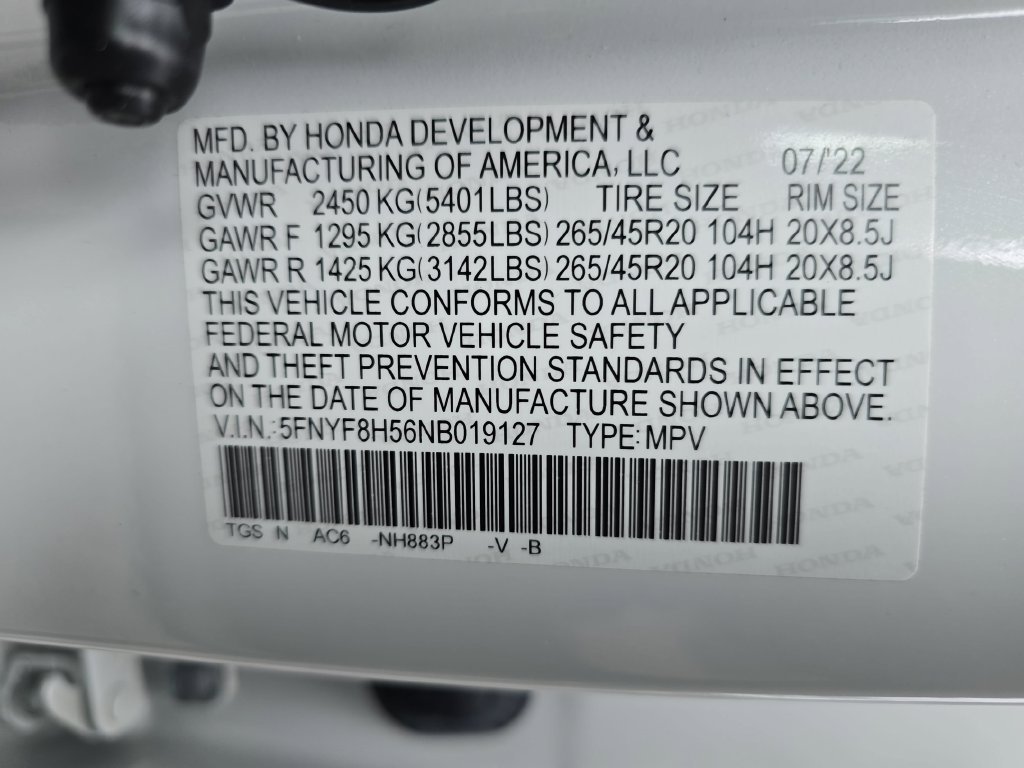 Used 2022 Beige Honda EX-L image 37