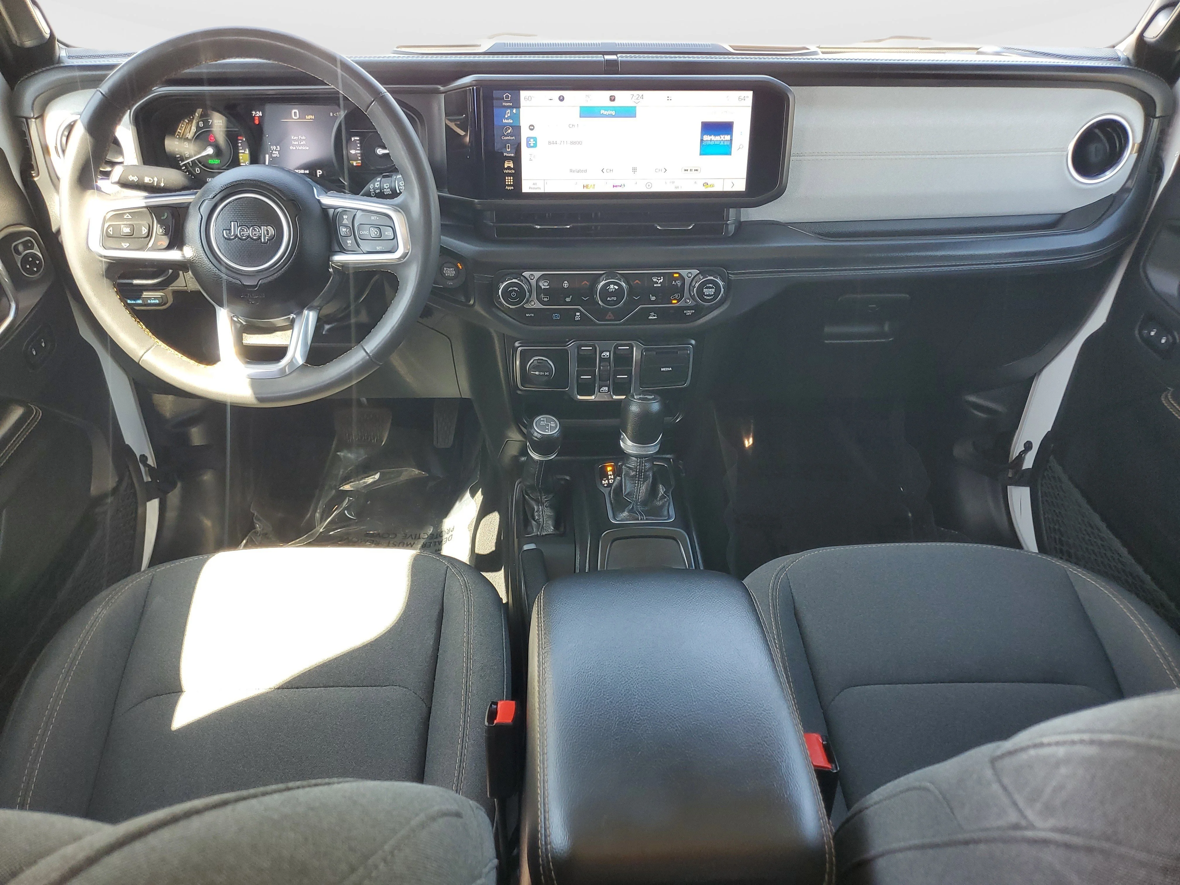 Used 2024 White Jeep Sahara 4xe image 17