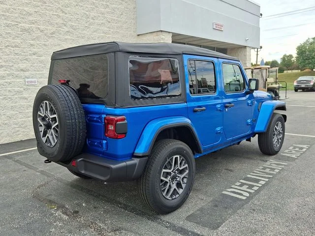 New 2025 Blue Jeep Sahara image 7